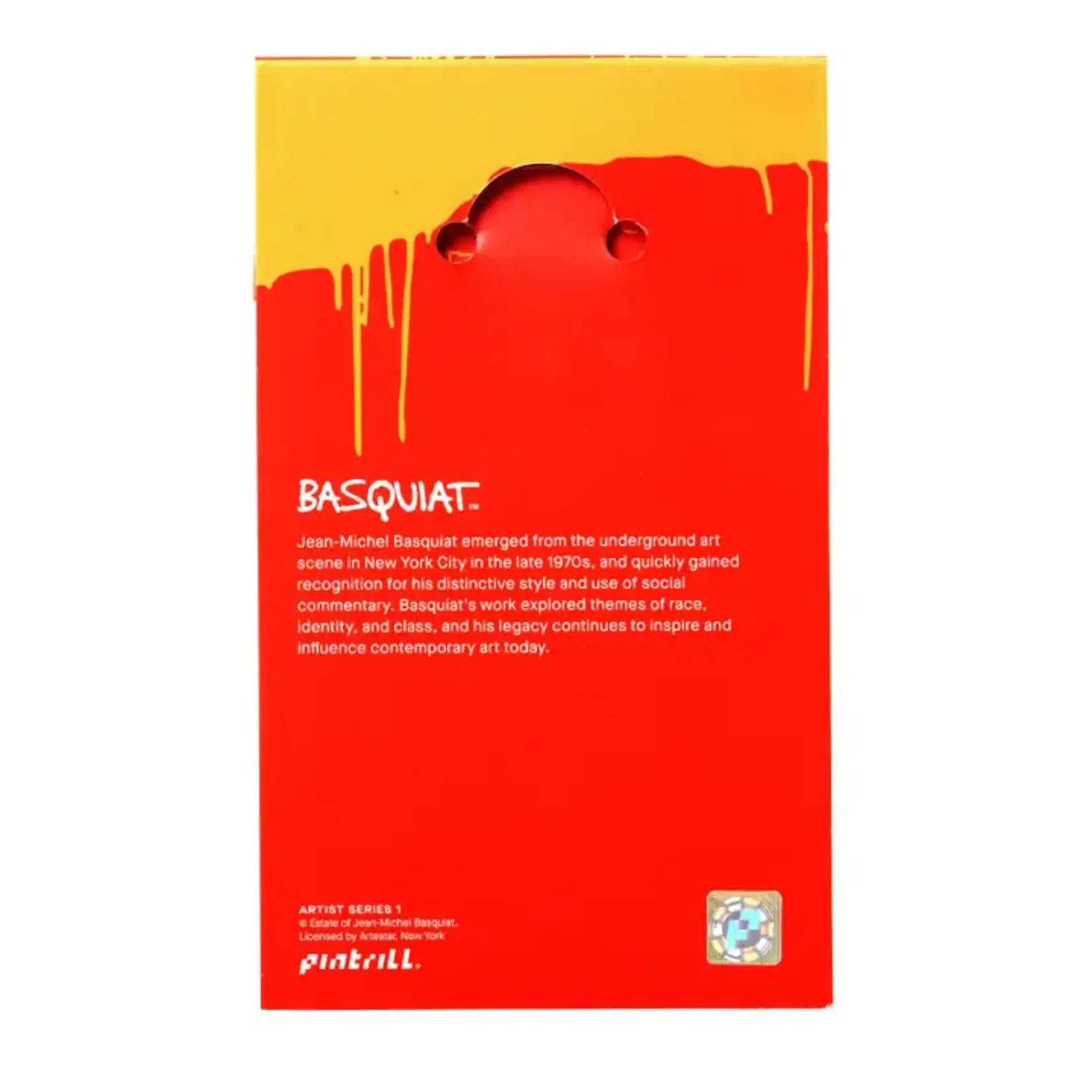 Basquiat Crowned T-Rex Keychain