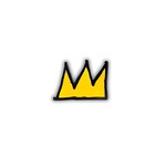 Basquiat Crown Pin