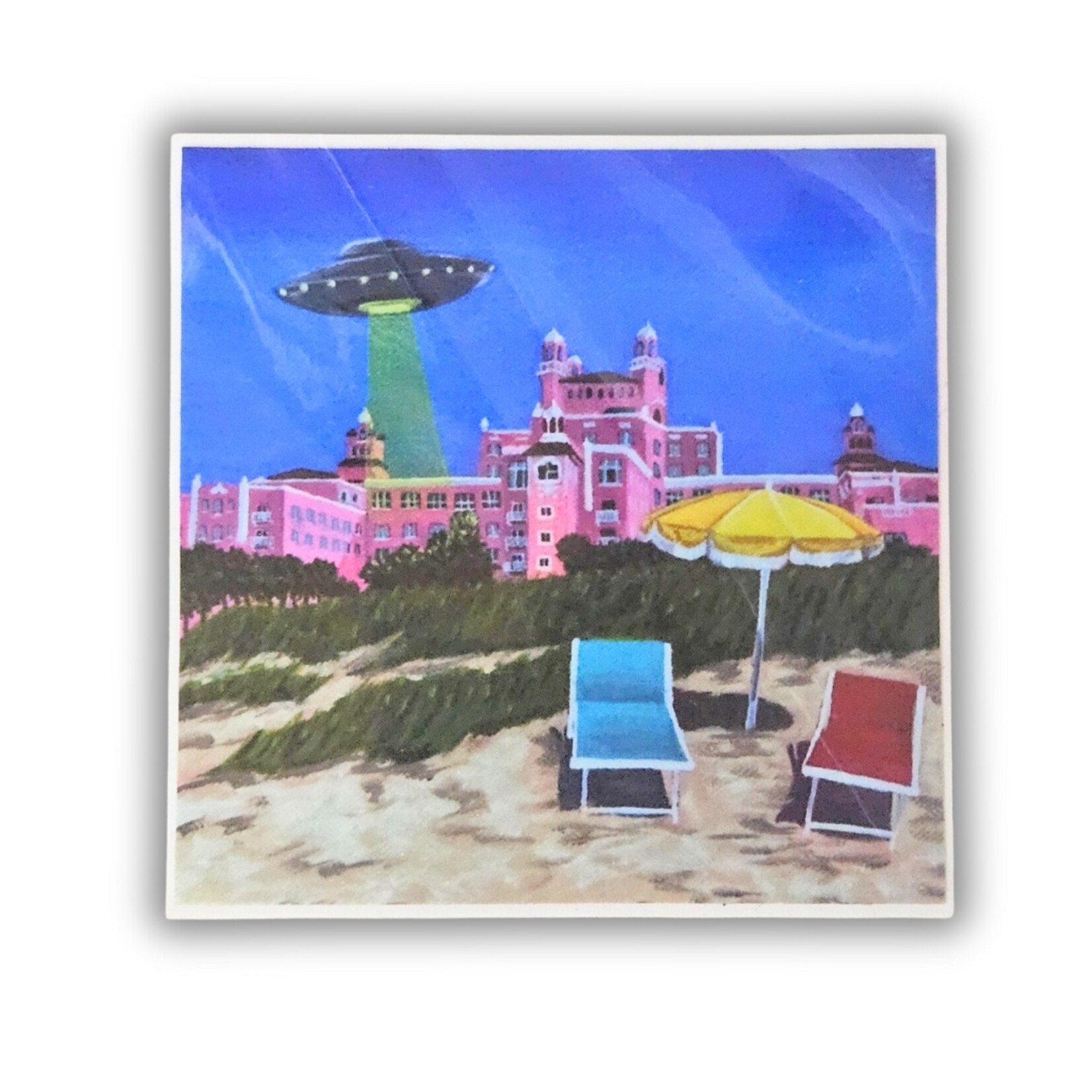 Kayla Heintz Kayla Heintz's "Don Cesar UFO" Sticker (3")