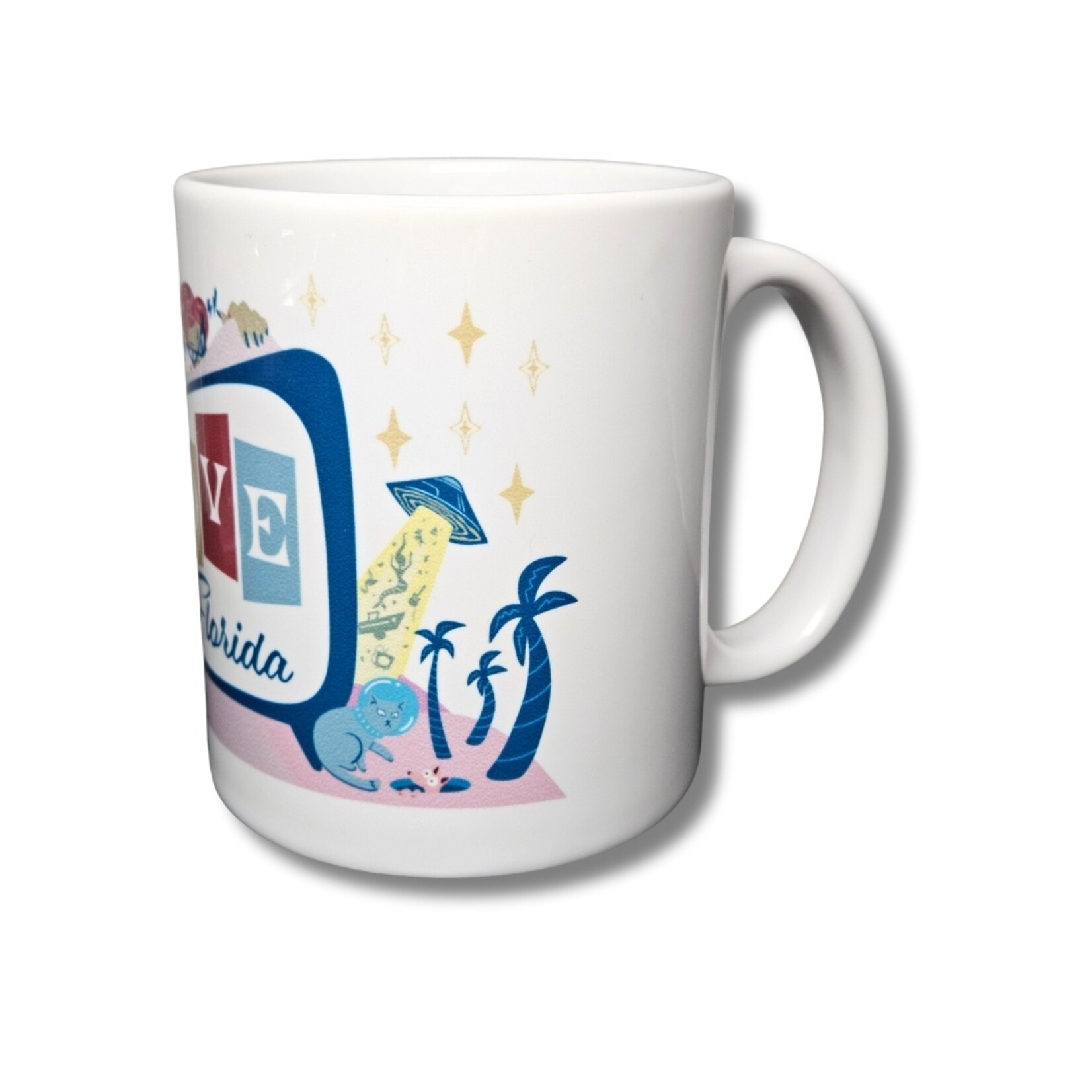 Ashley Cantero Love From Florida Mug by Ashley Cantero