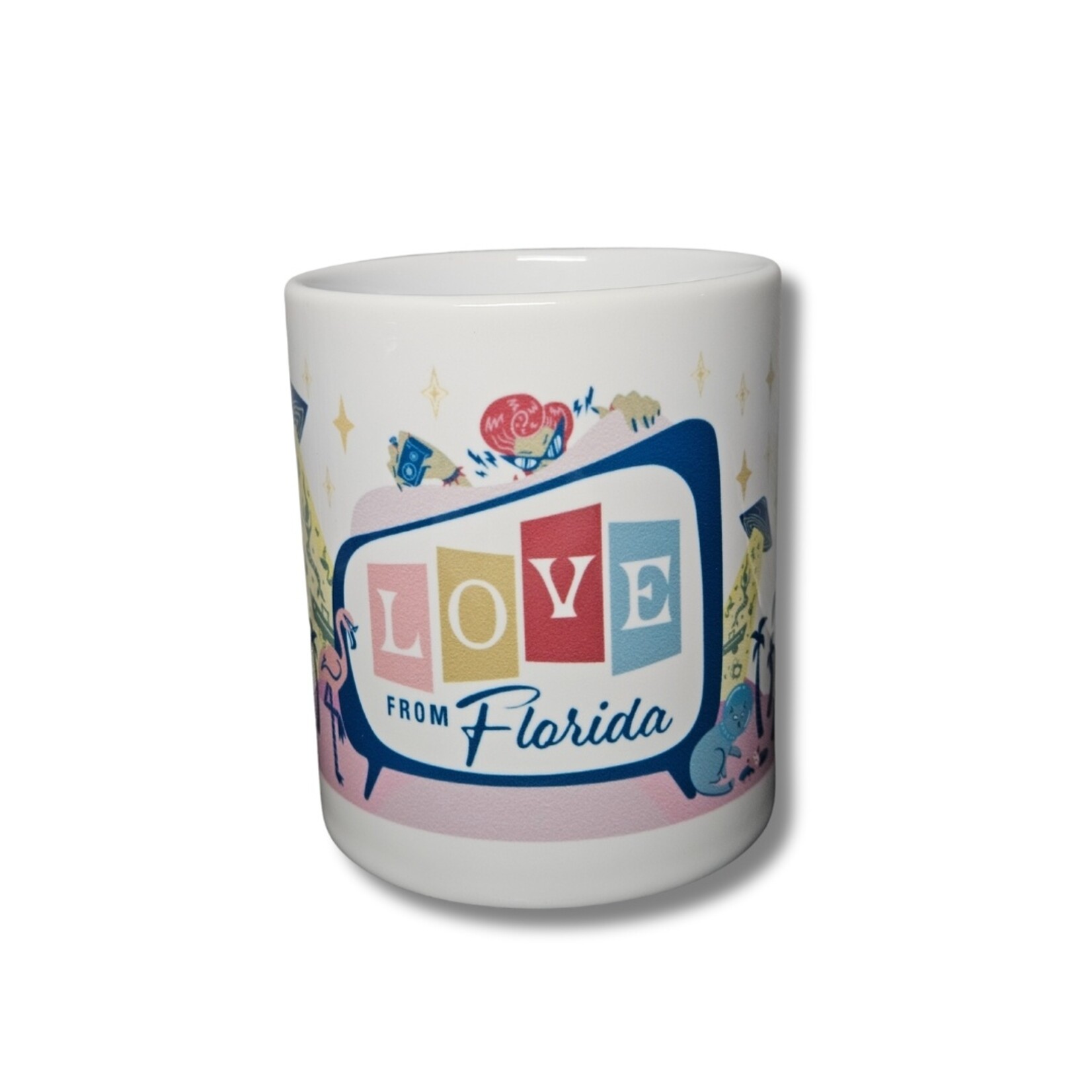 Ashley Cantero Love From Florida Mug by Ashley Cantero