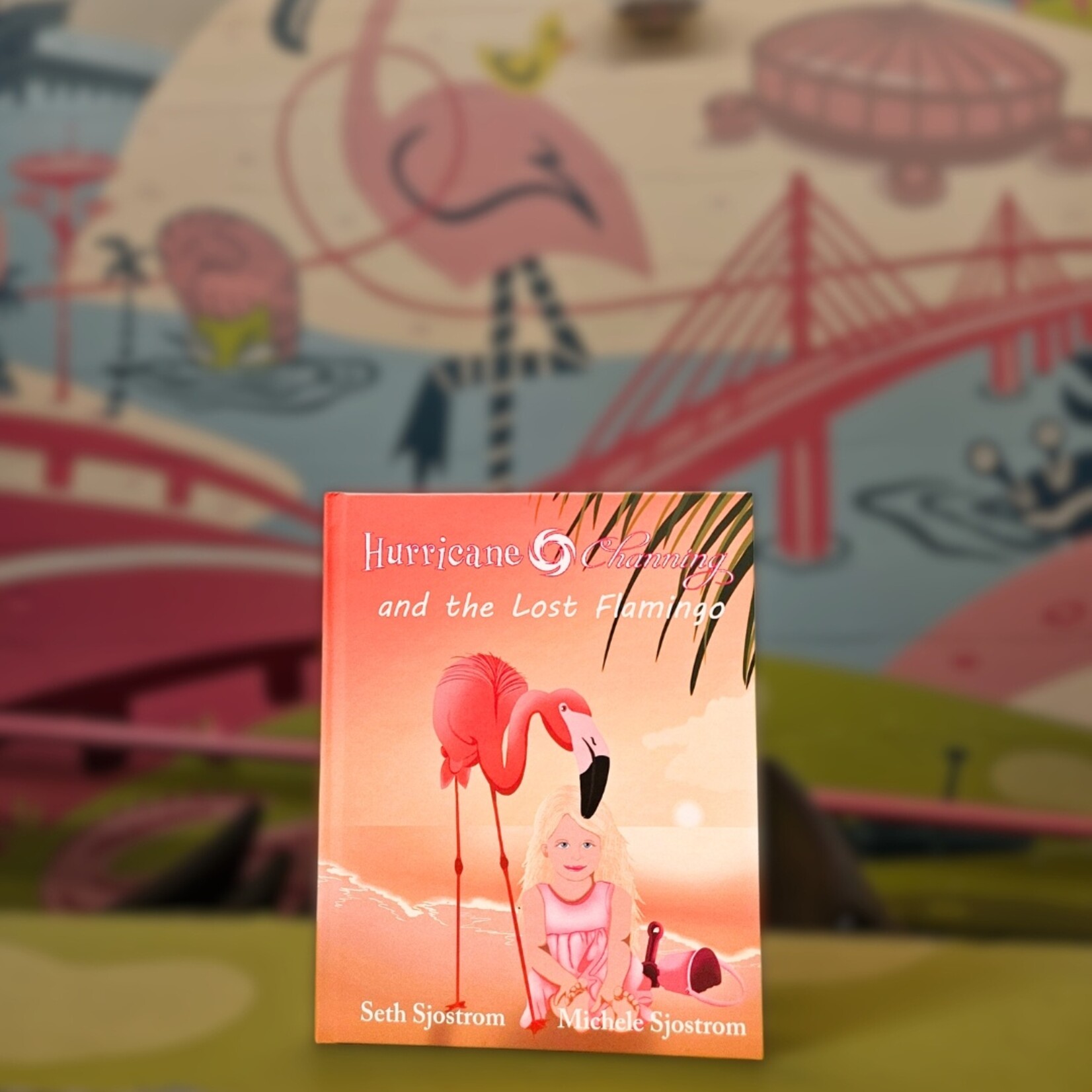 Sjostrom Sjostrom's "The Lost Flamingo" Hardcover Book
