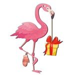 Assorted Christmas Flamingo Ornament