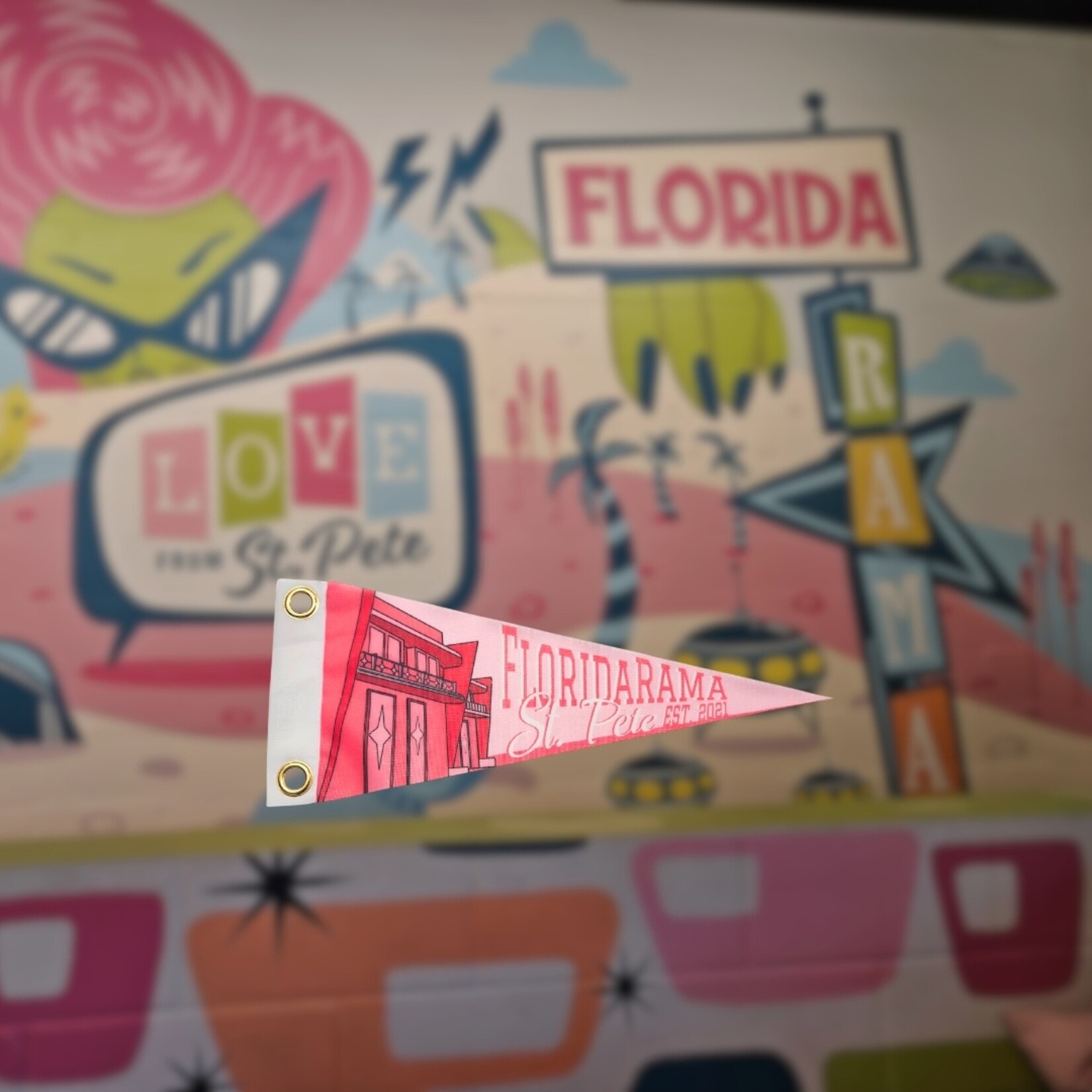 FloridaRAMA FloridaRAMA Pennant Flag