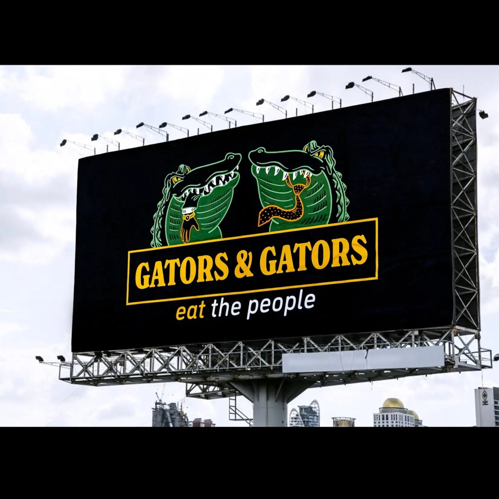 Gators & Gators Sticker (6" x 4")