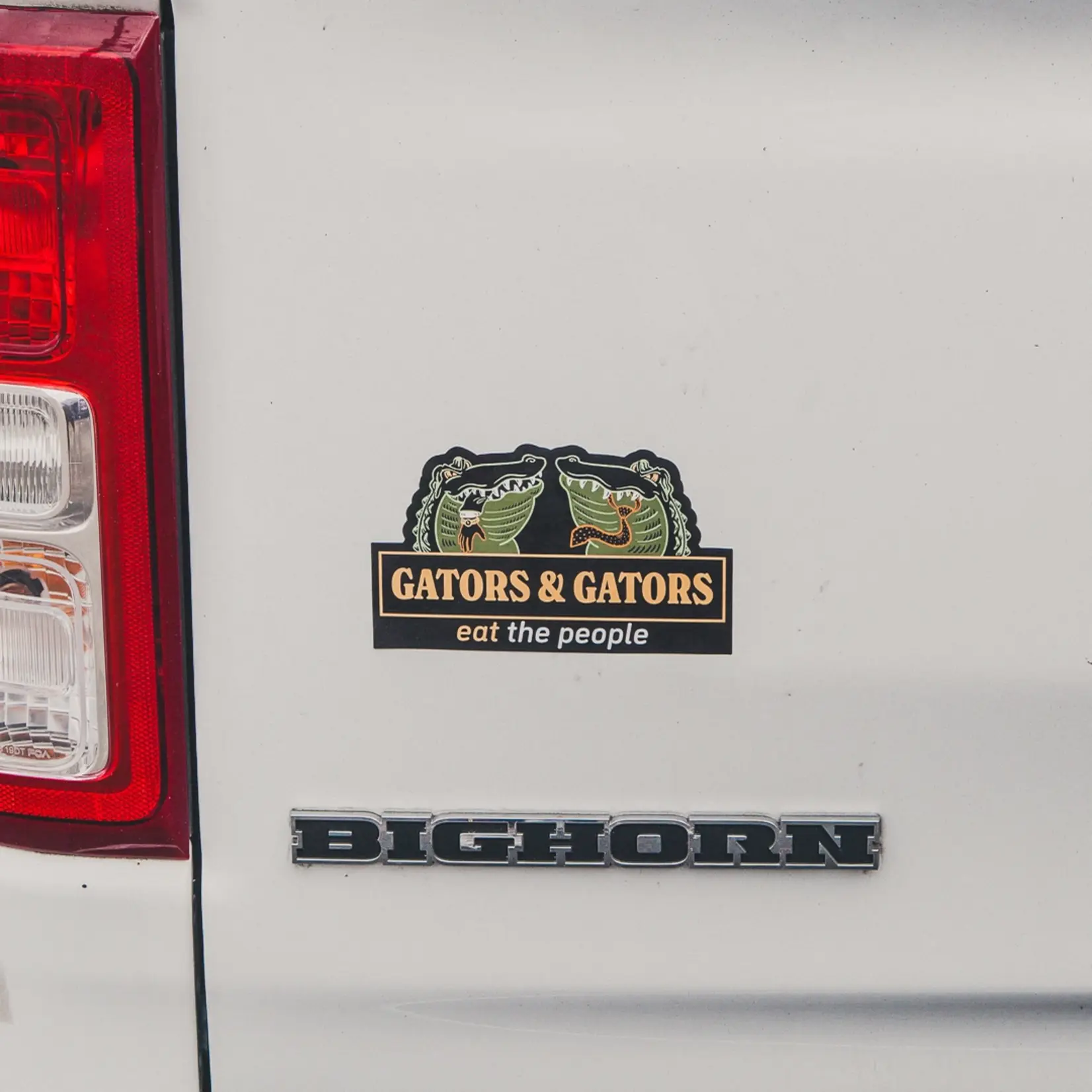 Gators & Gators Sticker (6" x 4")