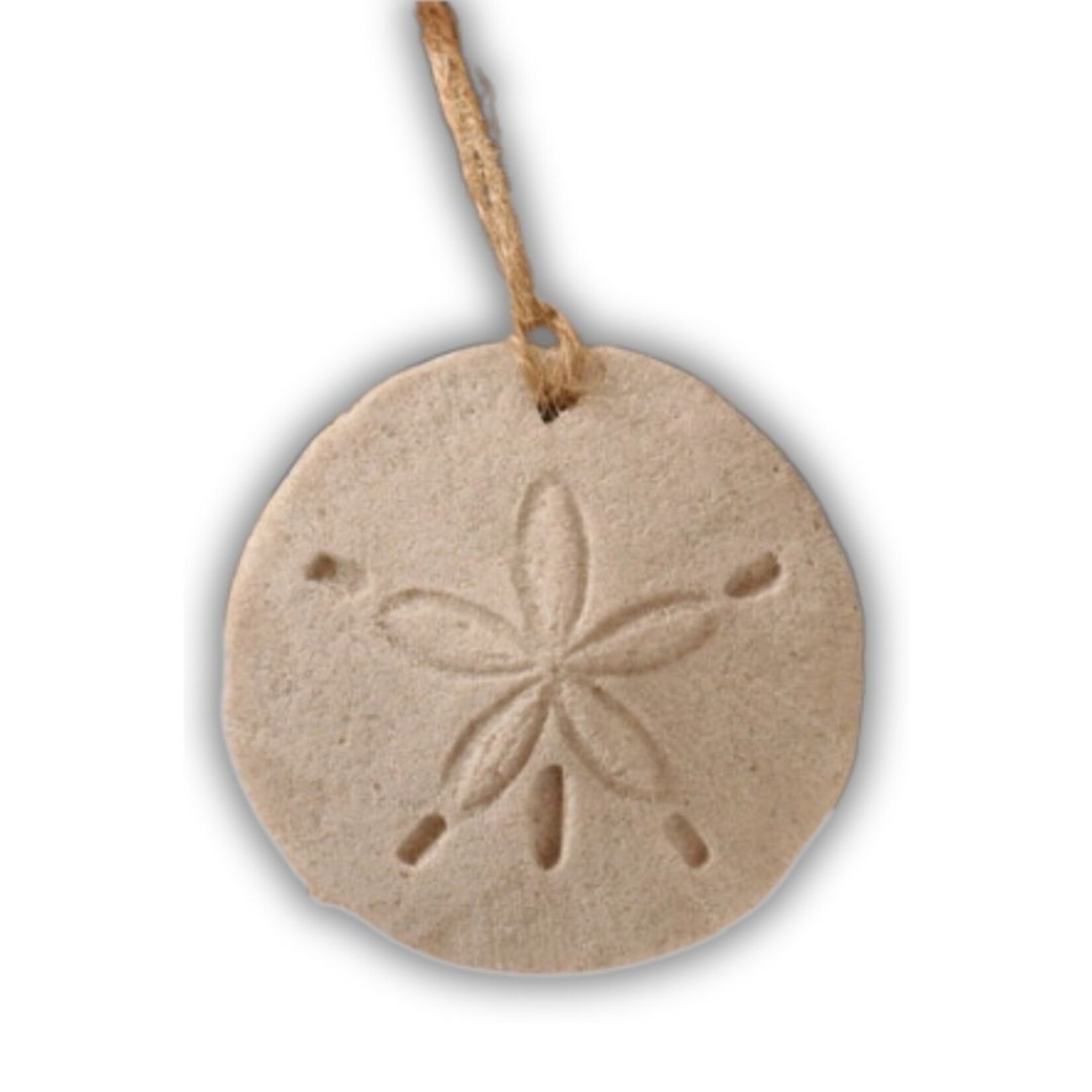 Sand Dollar Sand Ornament (3")