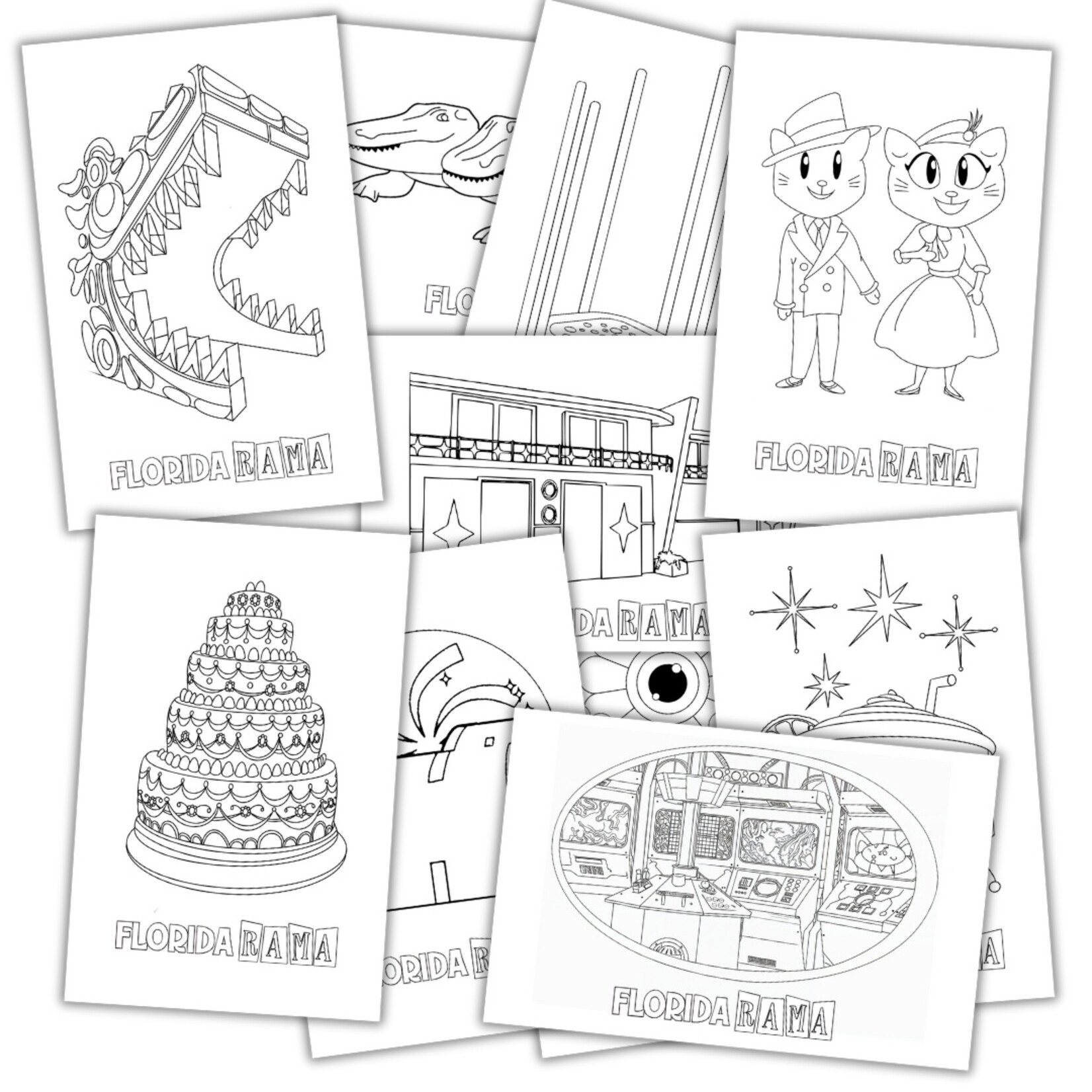FloridaRAMA FloridaRAMA Coloring Book