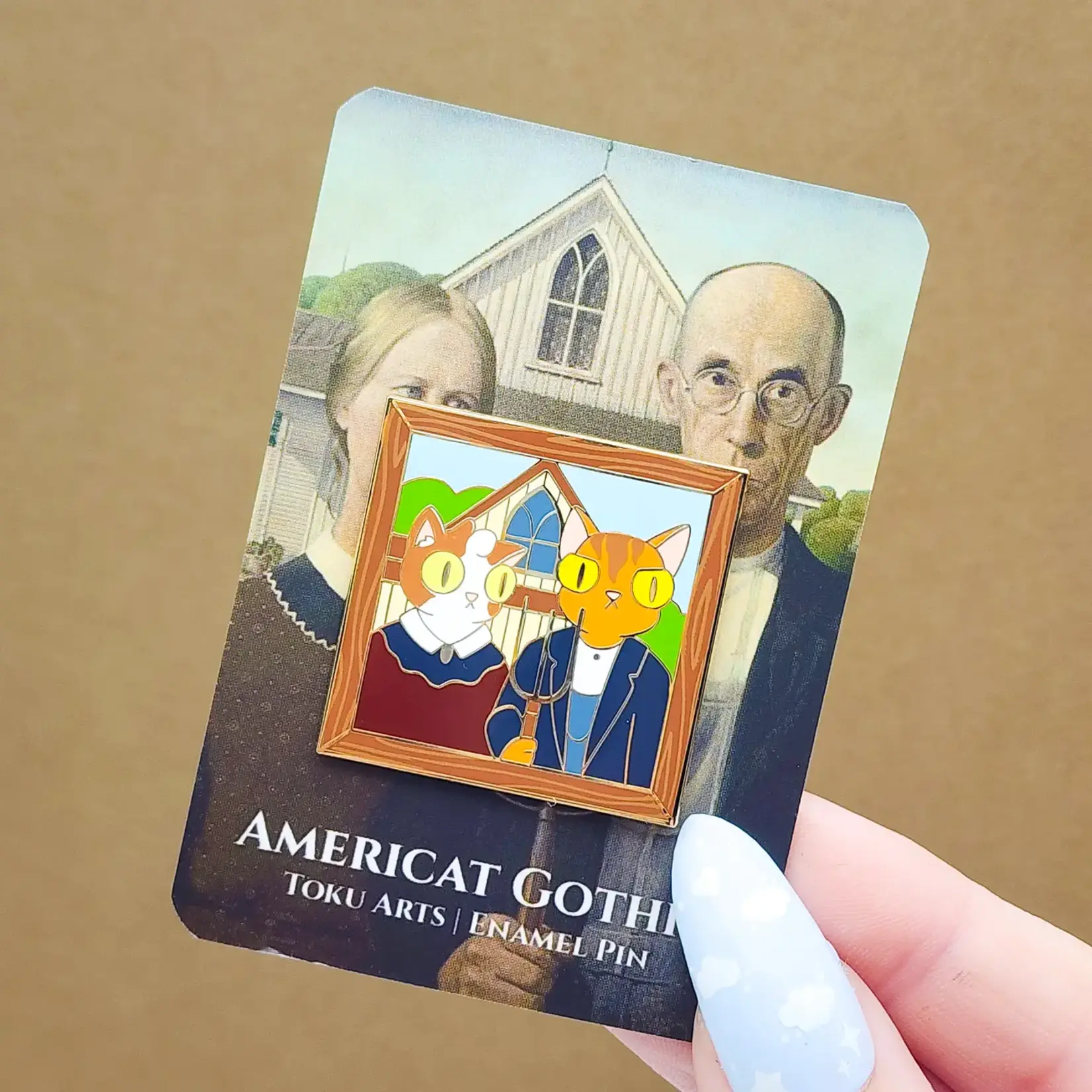 Americat Gothic Pin