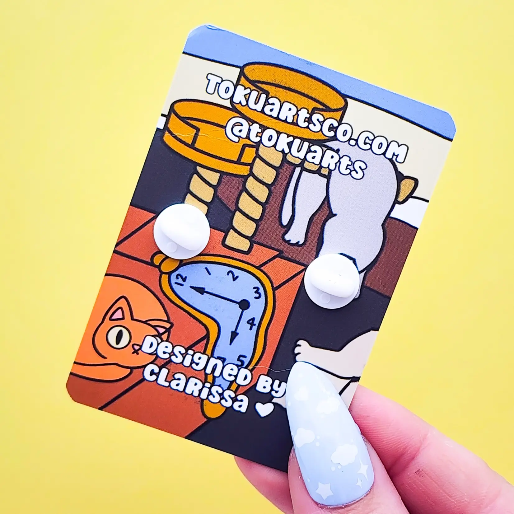 The Persistence of Felines Pin