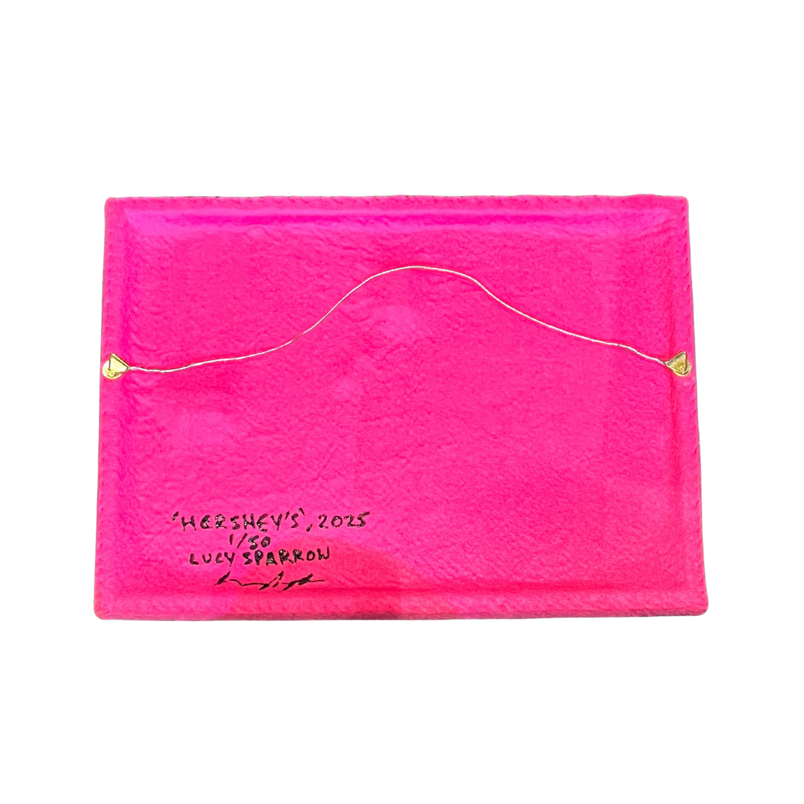 Lucy Sparrow Hershey's Advert by Lucy Sparrow