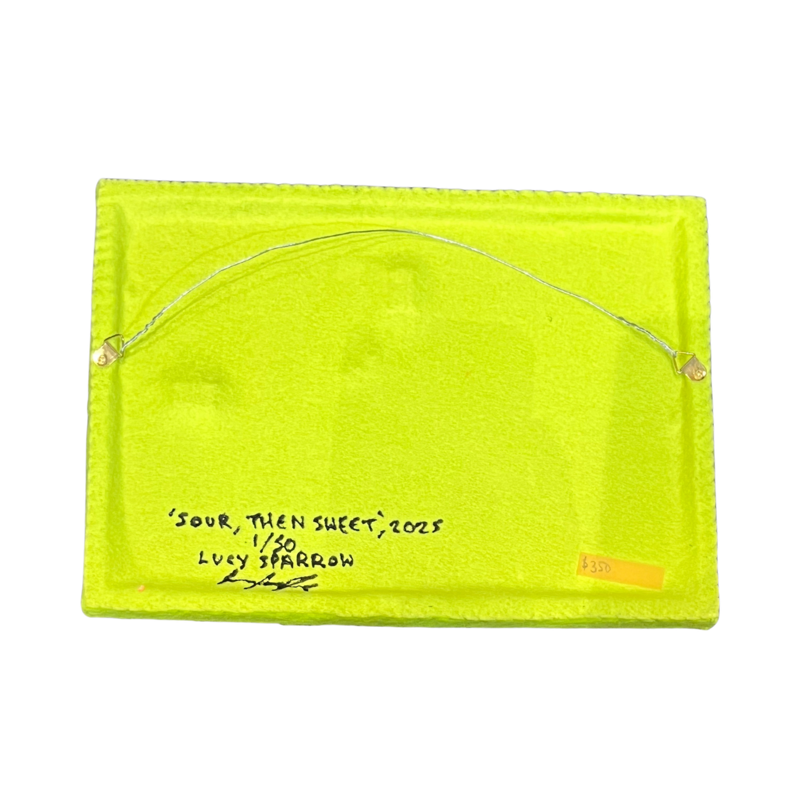 Lucy Sparrow Sour Patch Kids Advert by Lucy Sparrow