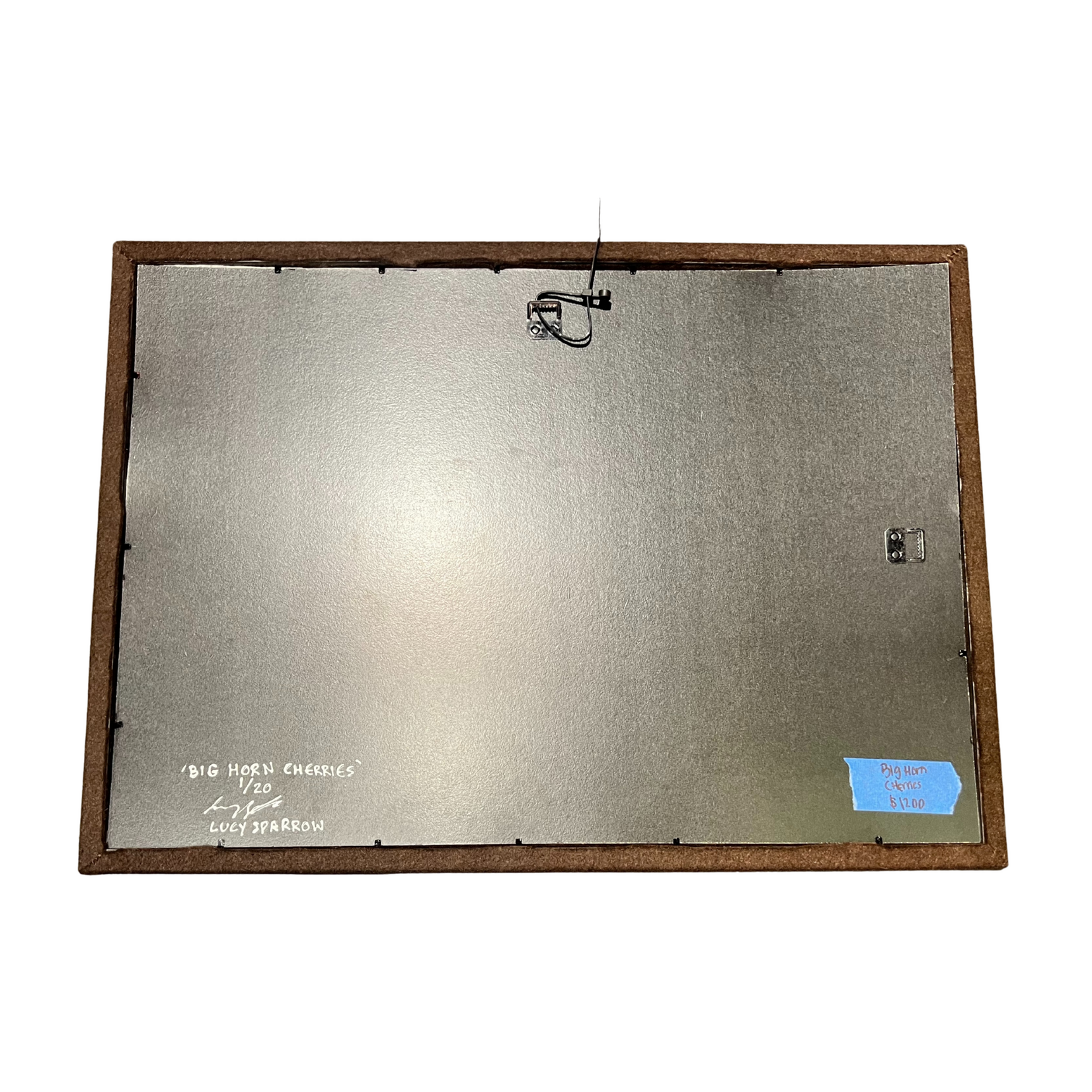 Lucy Sparrow Big Horn Cherries by Lucy Sparrow