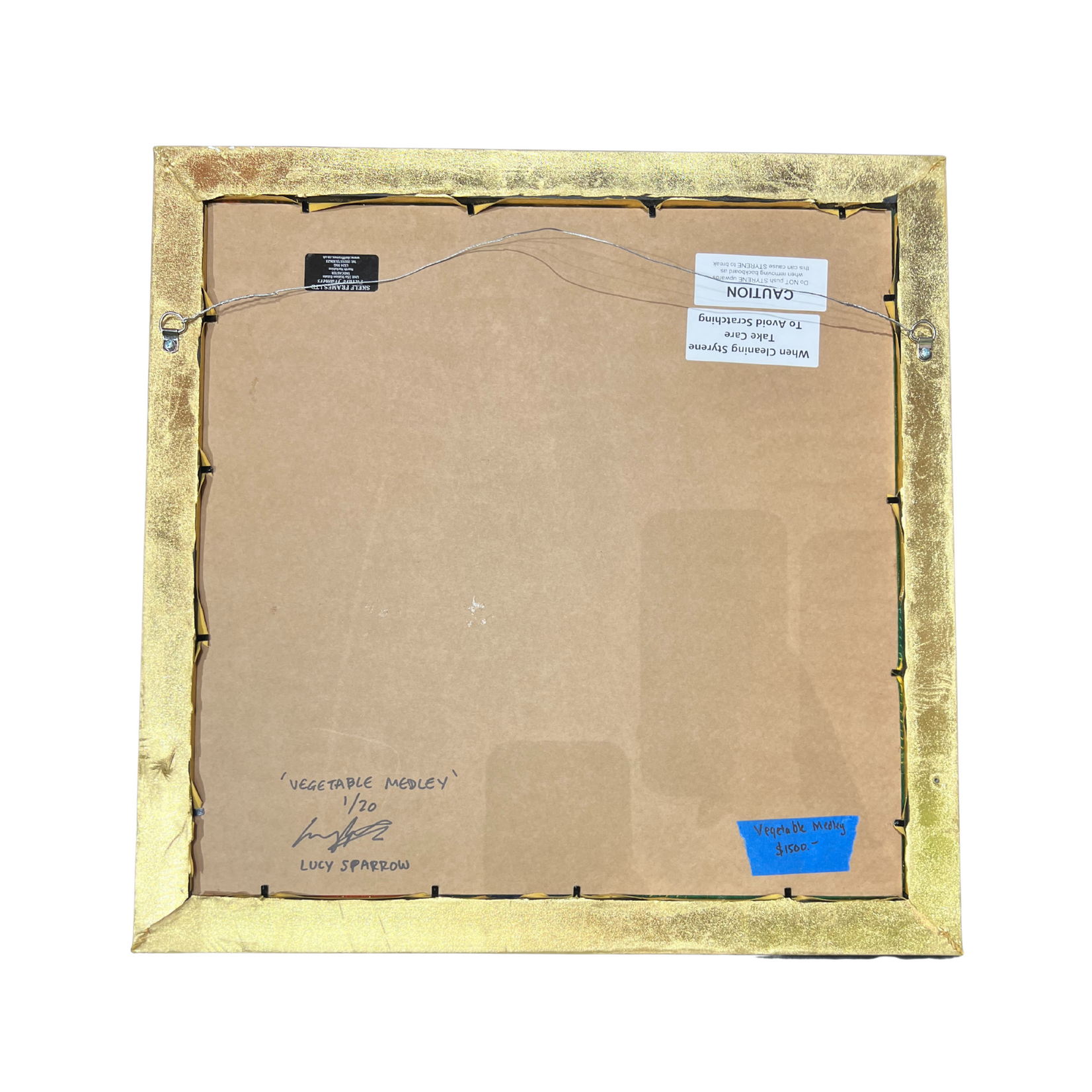 Lucy Sparrow Vegetable Medley by Lucy Sparrow