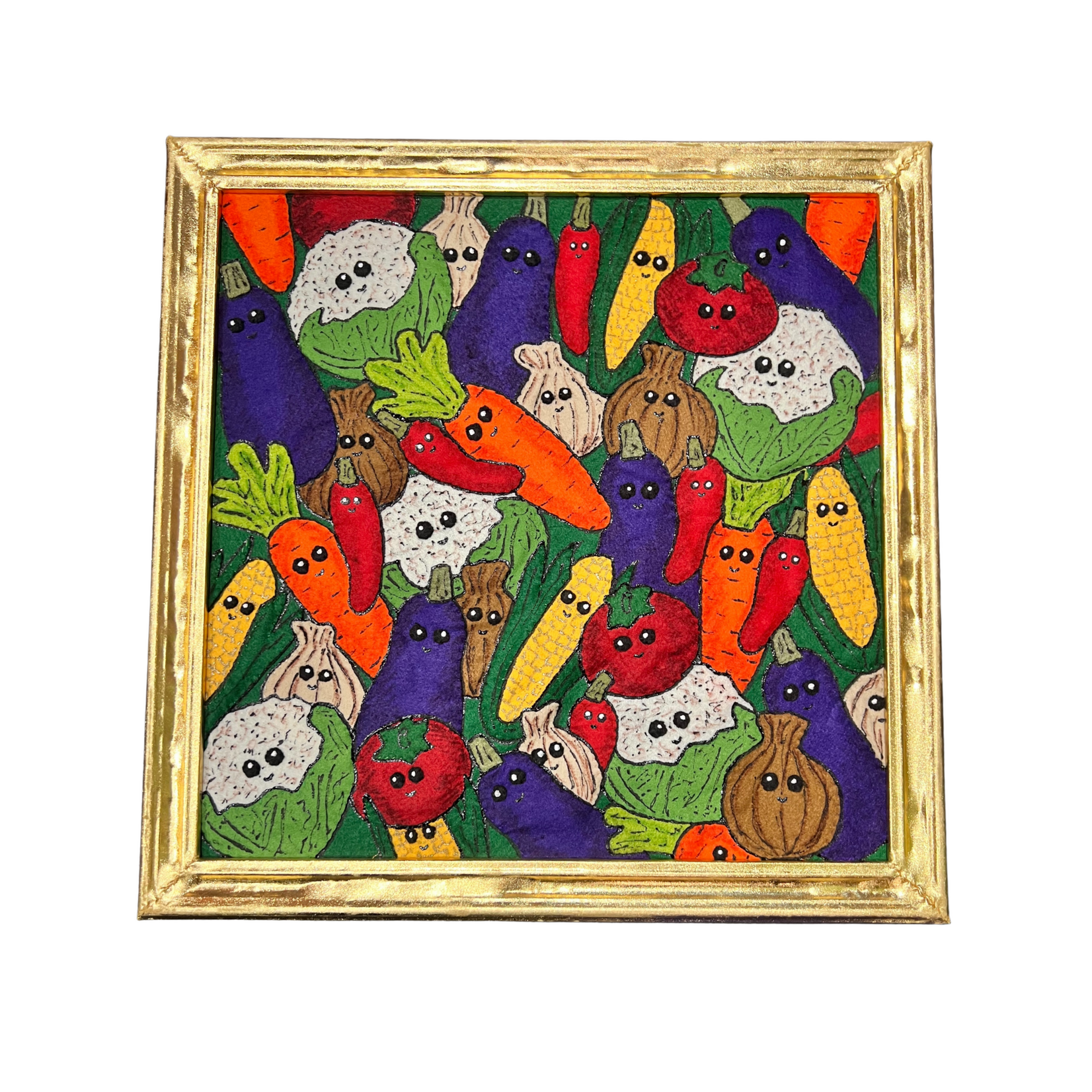 Lucy Sparrow Vegetable Medley by Lucy Sparrow