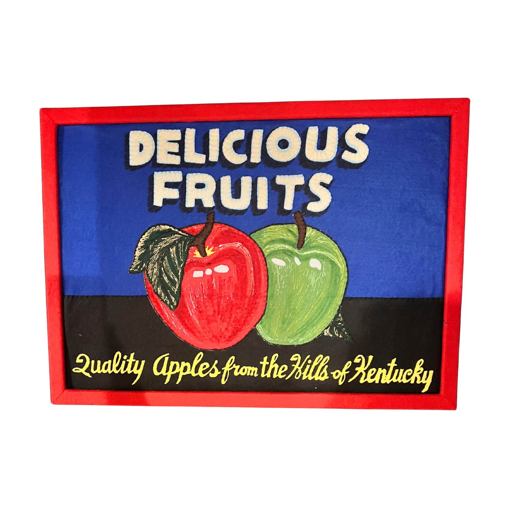 Lucy Sparrow Delicious Fruits by Lucy Sparrow