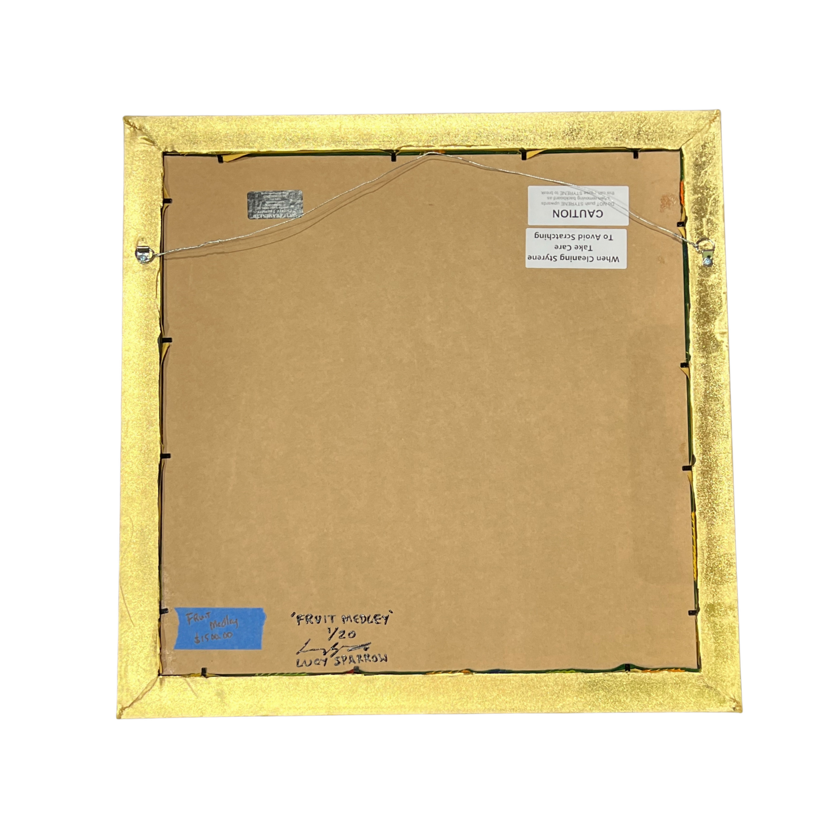 Lucy Sparrow Fruit Medley by Lucy Sparrow