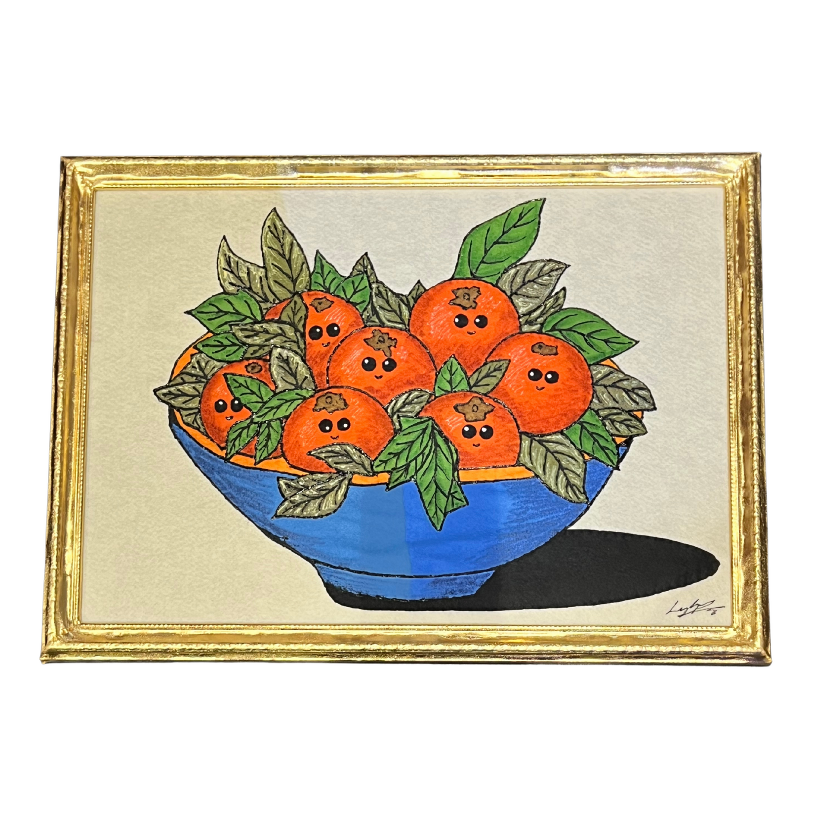 Lucy Sparrow Orange Bowl by Lucy Sparrow