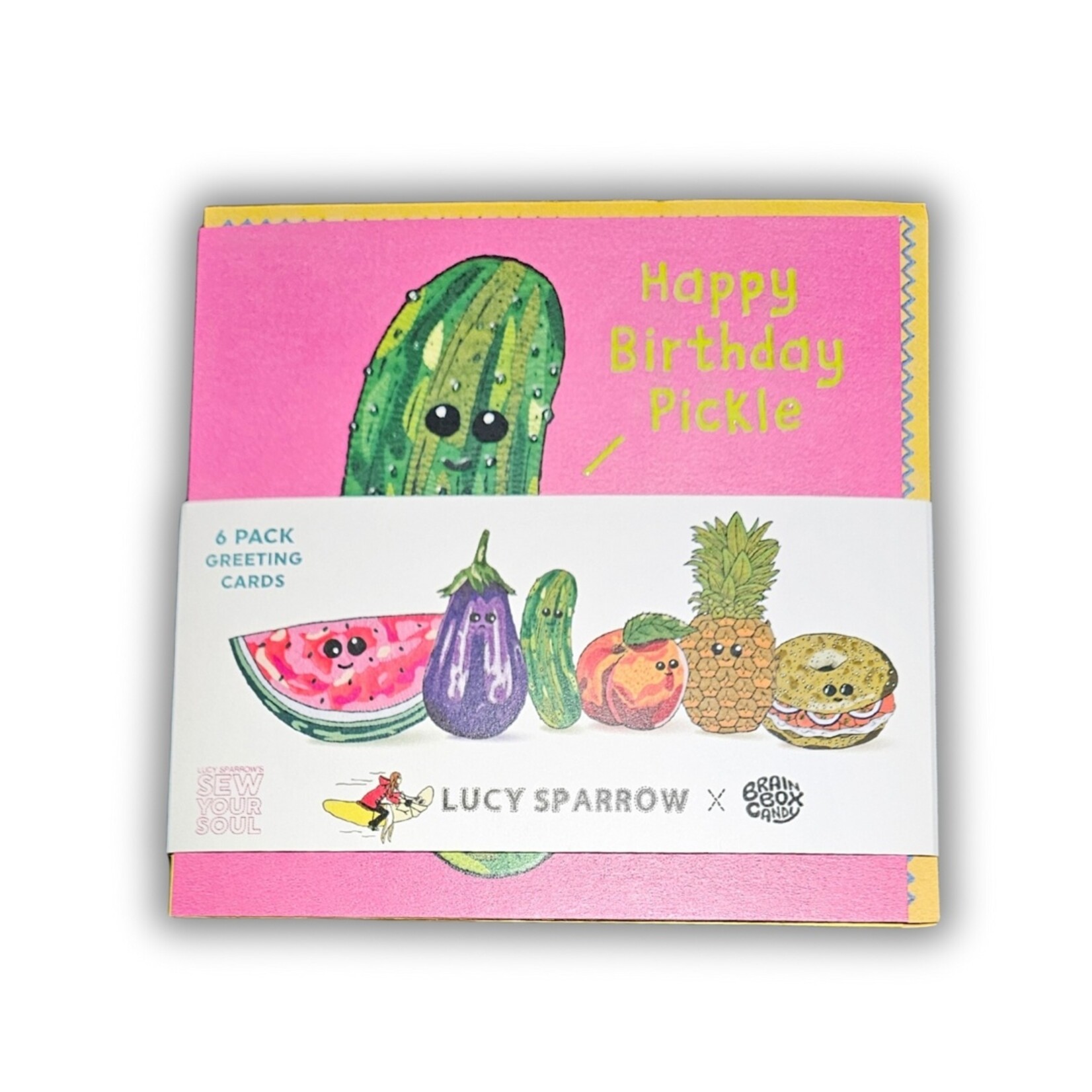 Lucy Sparrow Lucy Sparrow Greeting Card 6 Pack