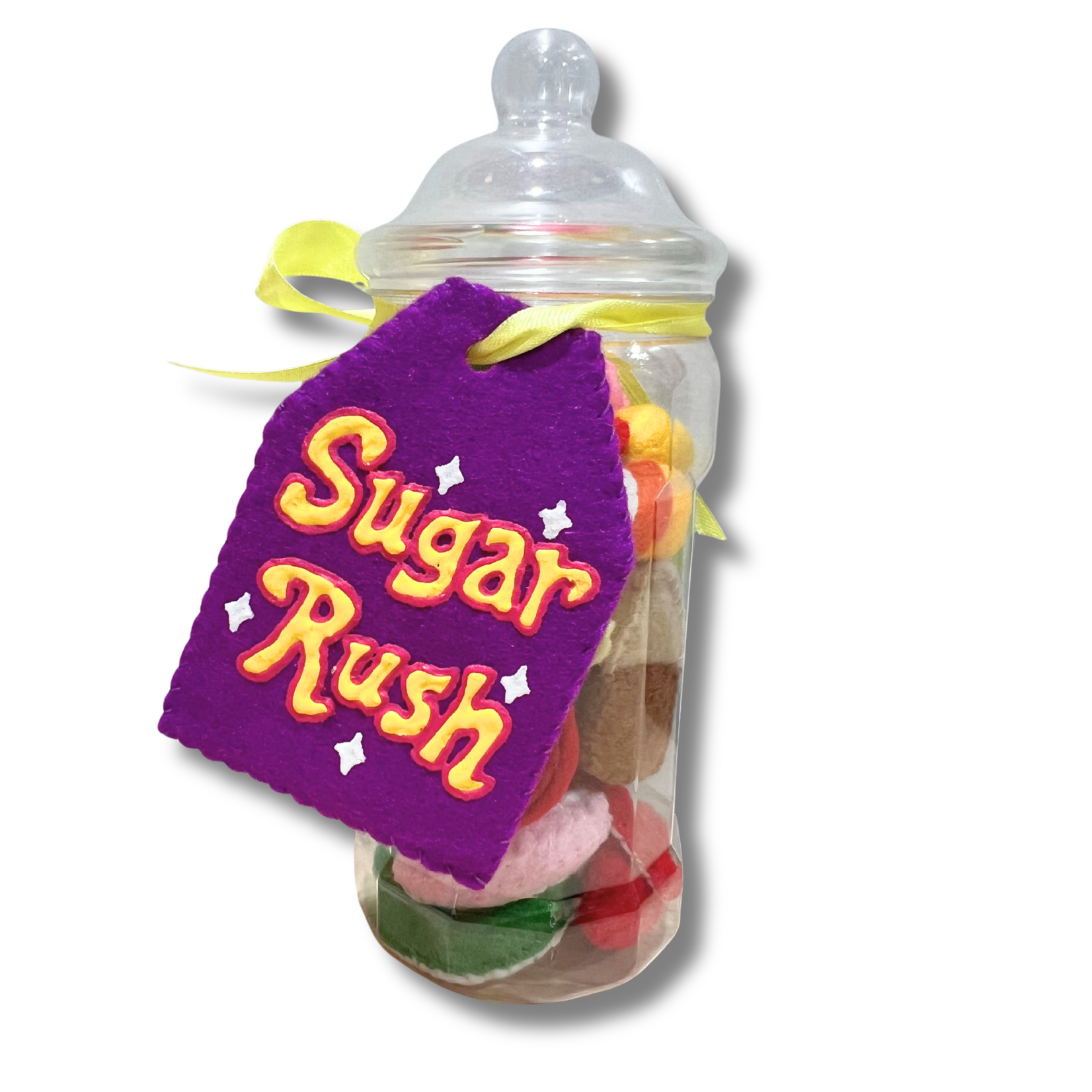 Lucy Sparrow Pick N Mix Jar by Lucy Sparrow