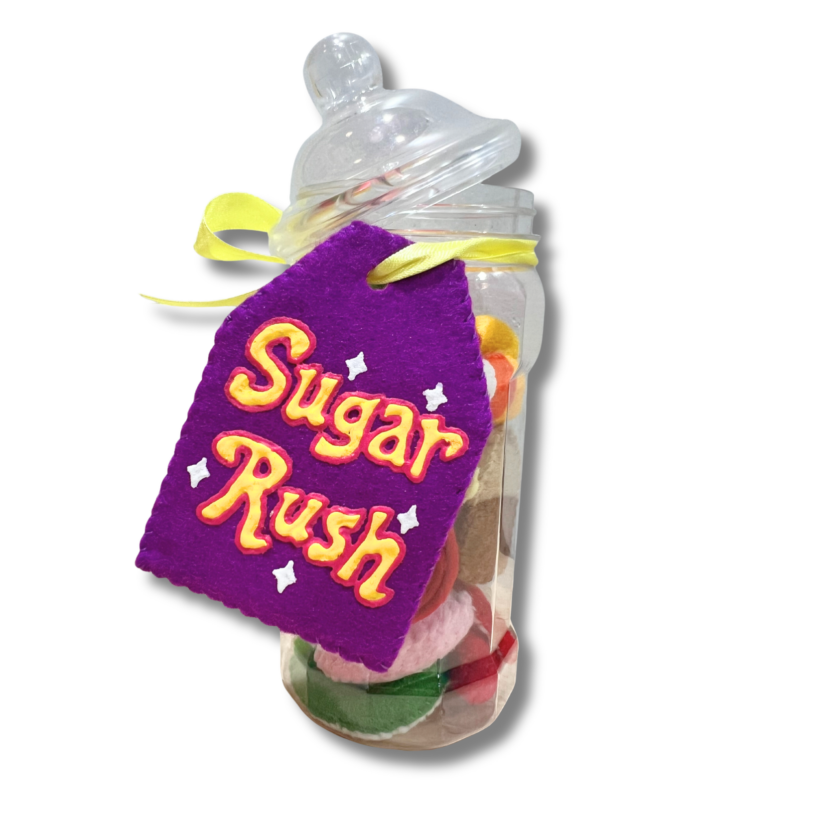 Lucy Sparrow Pick N Mix Jar by Lucy Sparrow