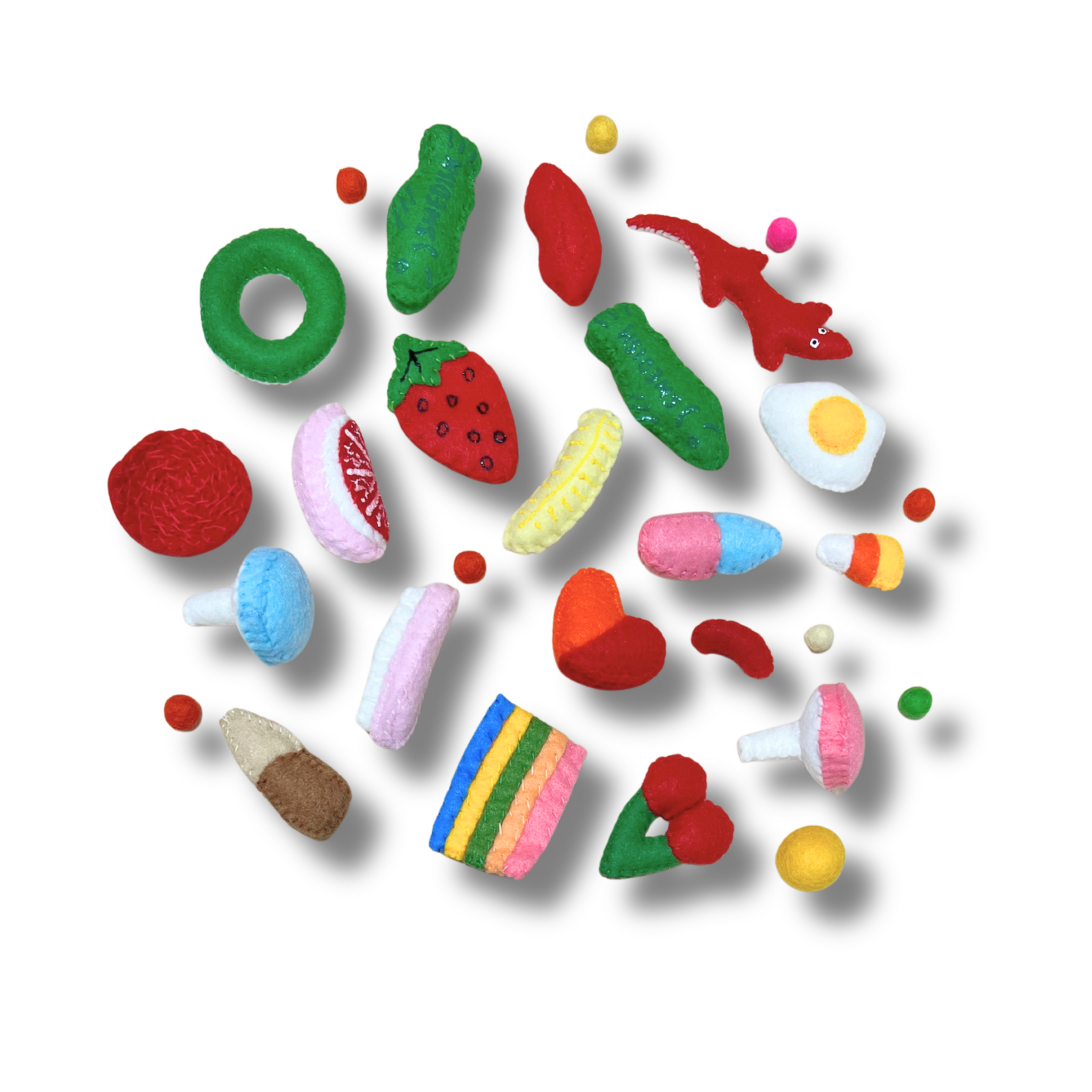 Lucy Sparrow Pick N Mix Jar by Lucy Sparrow