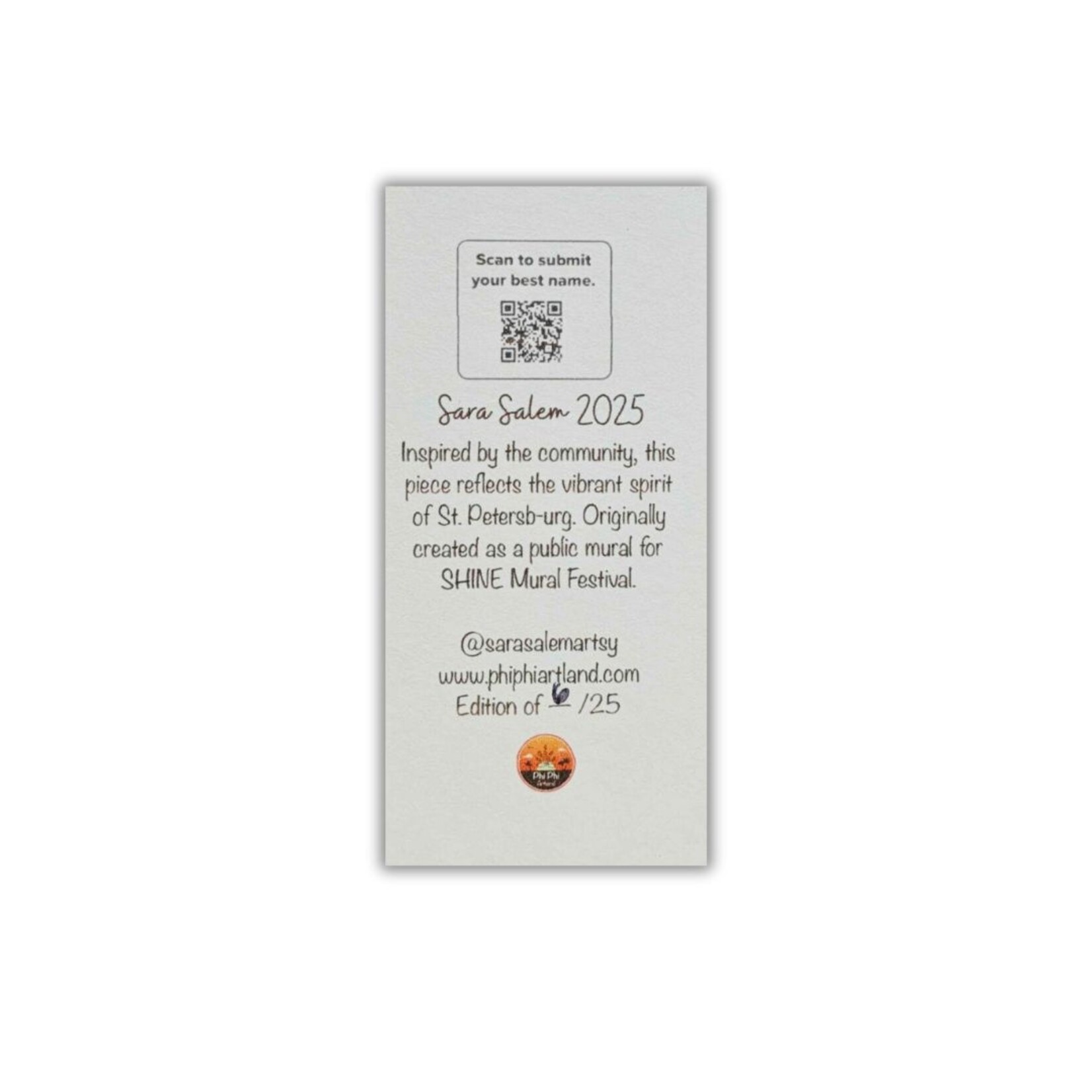 Sara Salem Sara Salem - Pelican Print