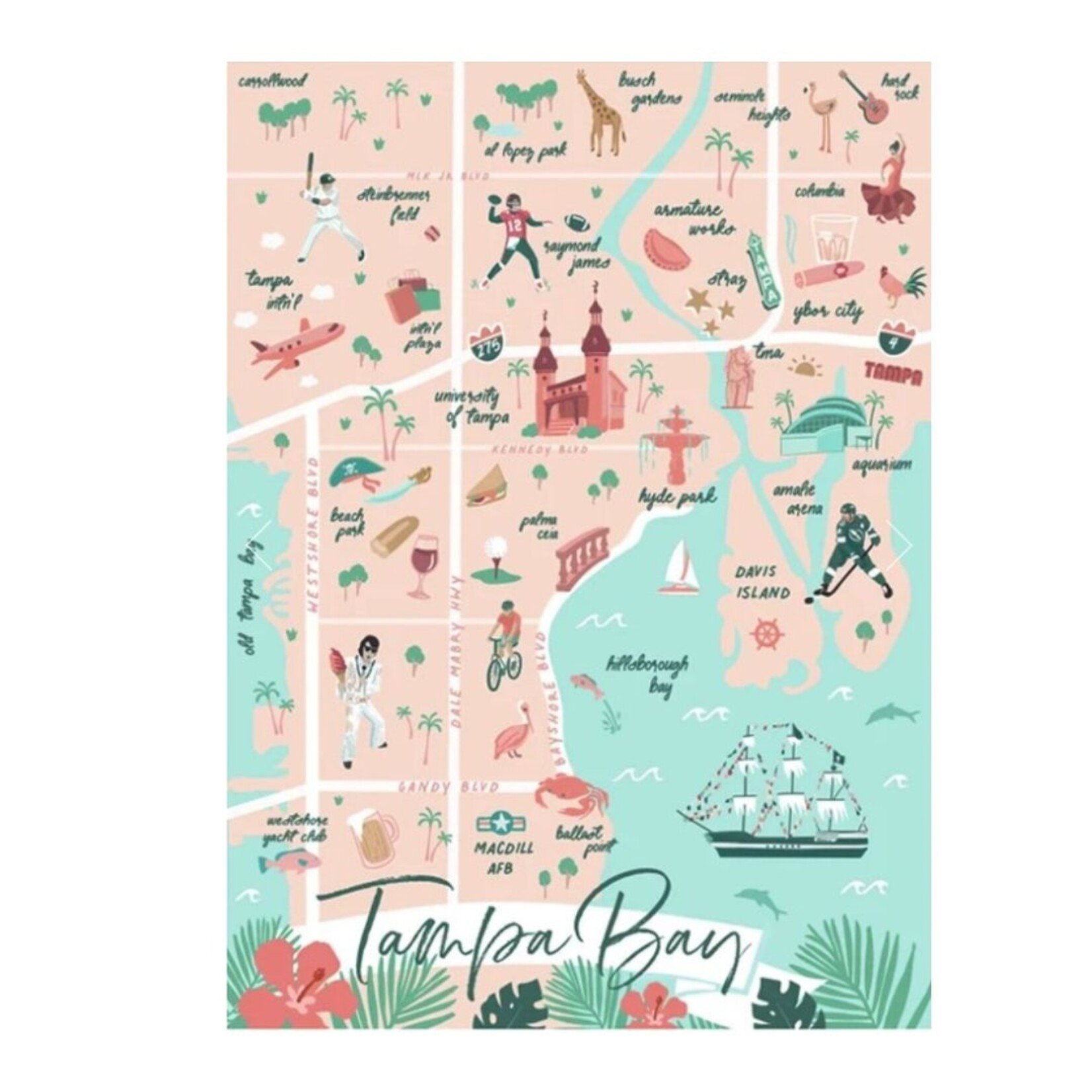 Renee Bollin Renee Bollin - Print - Map 8x10
