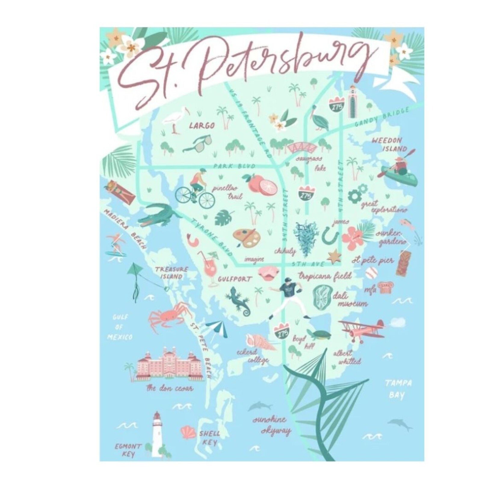 Renee Bollin Renee Bollin - Print - Map 8x10