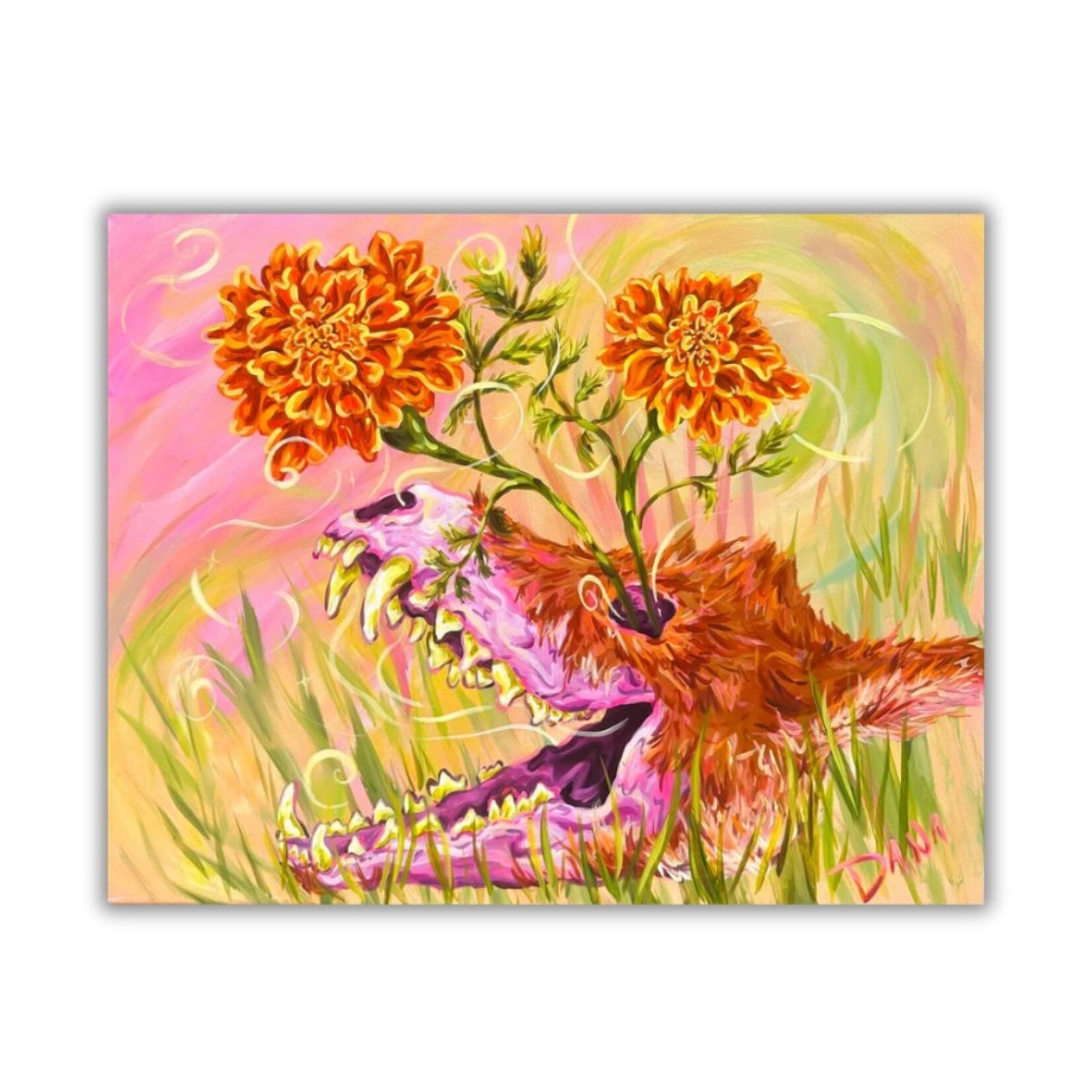 Dana Donkle Dana Donkle - Print - Bone to Bloom 8x11