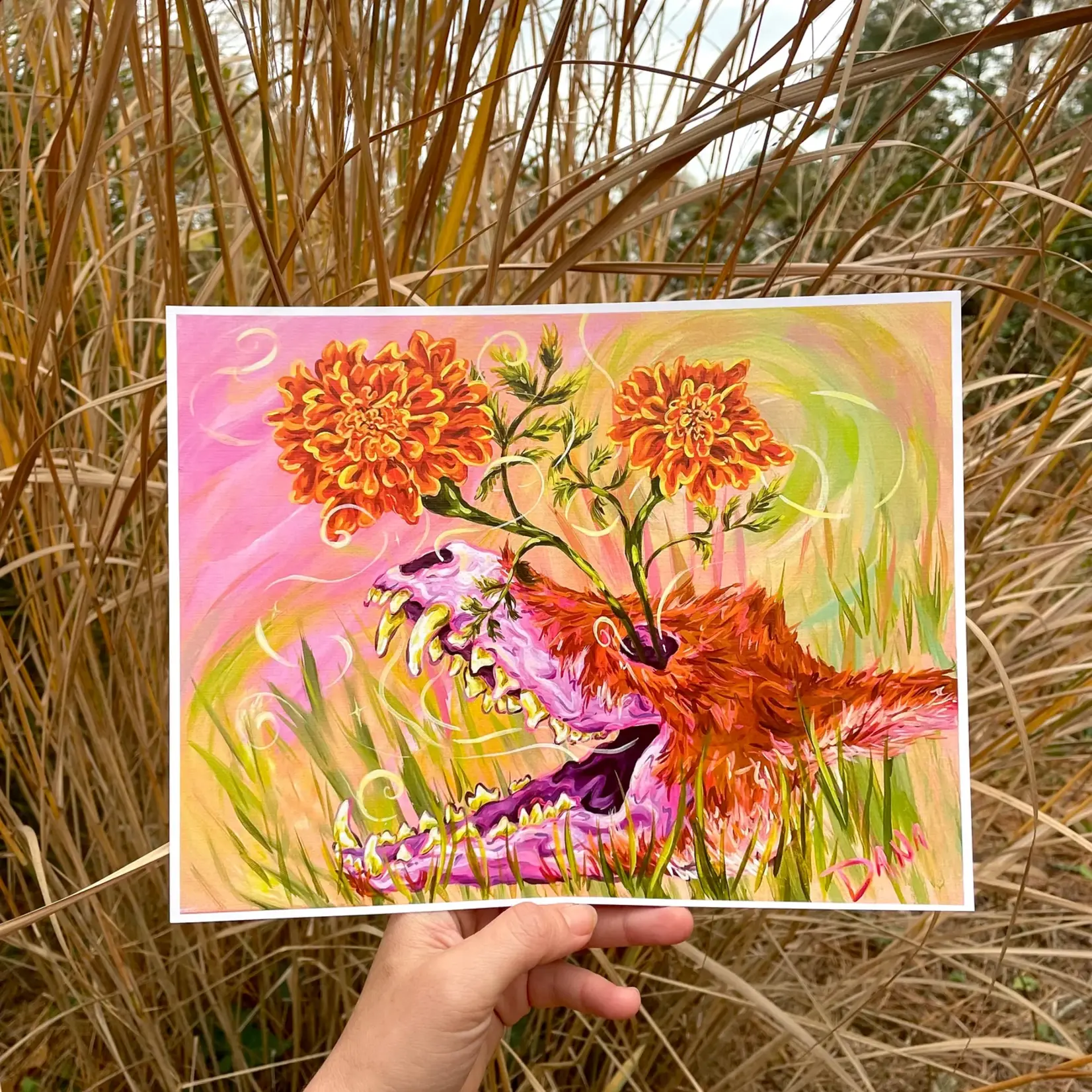 Dana Donkle Dana Donkle - Print - Bone to Bloom 8x11