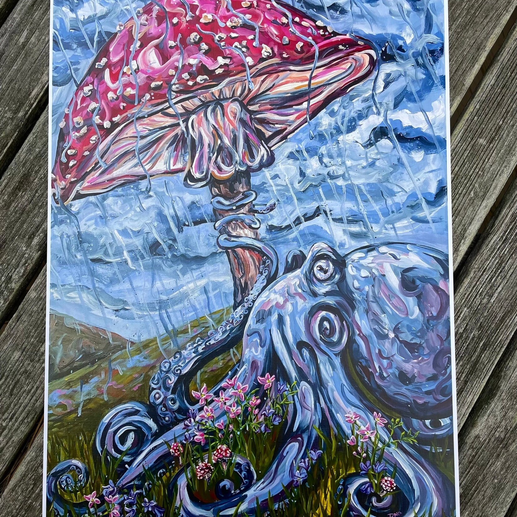 Dana Donkle Dana Donkle - Print - Shroom Gloom 12x18