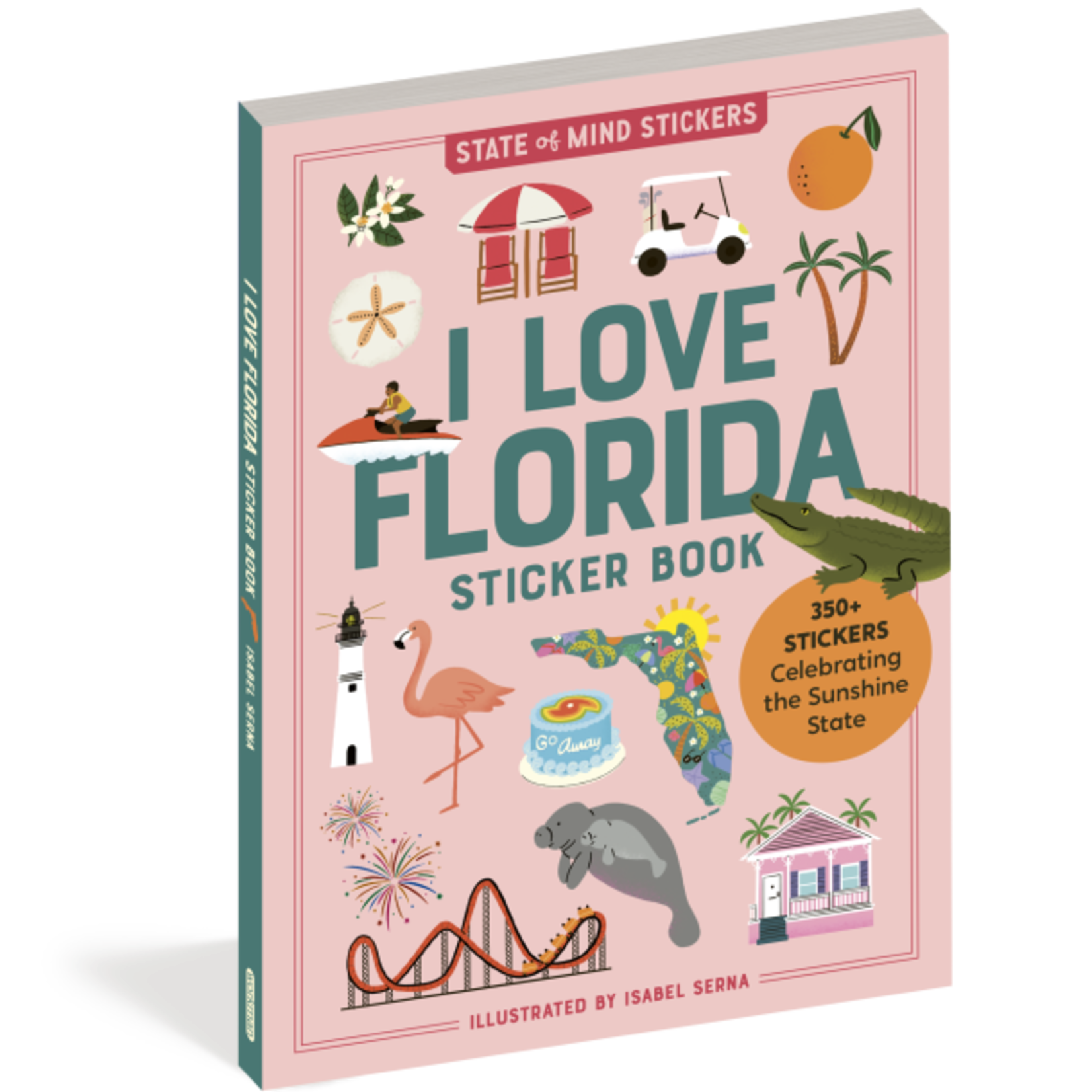I love Florida Sticker Book