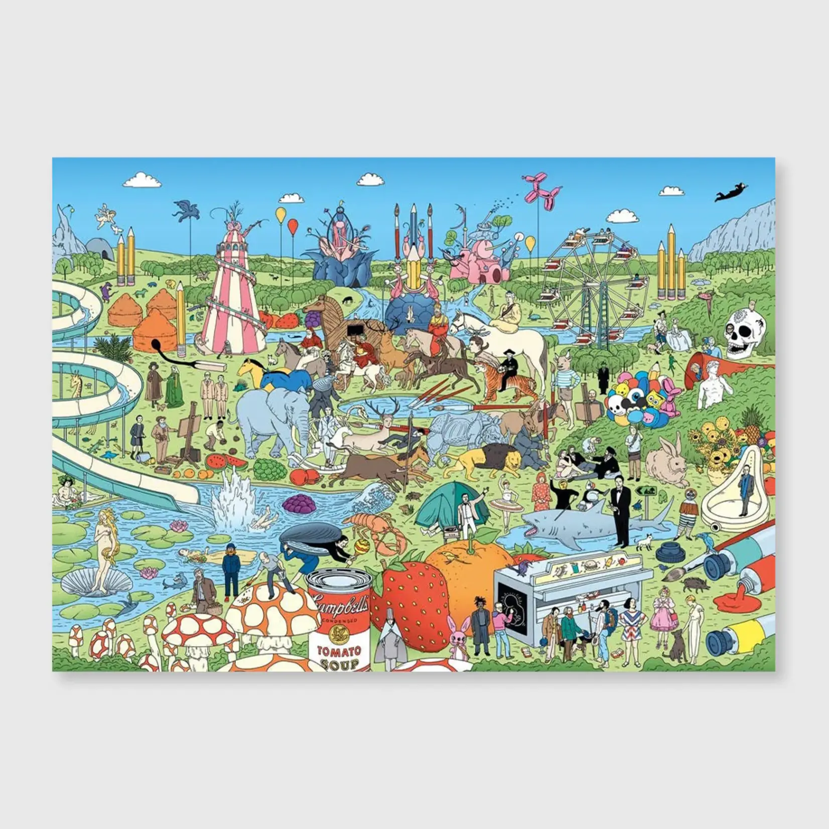 The Story of Iconic Artists - 500 Piece Puzzle