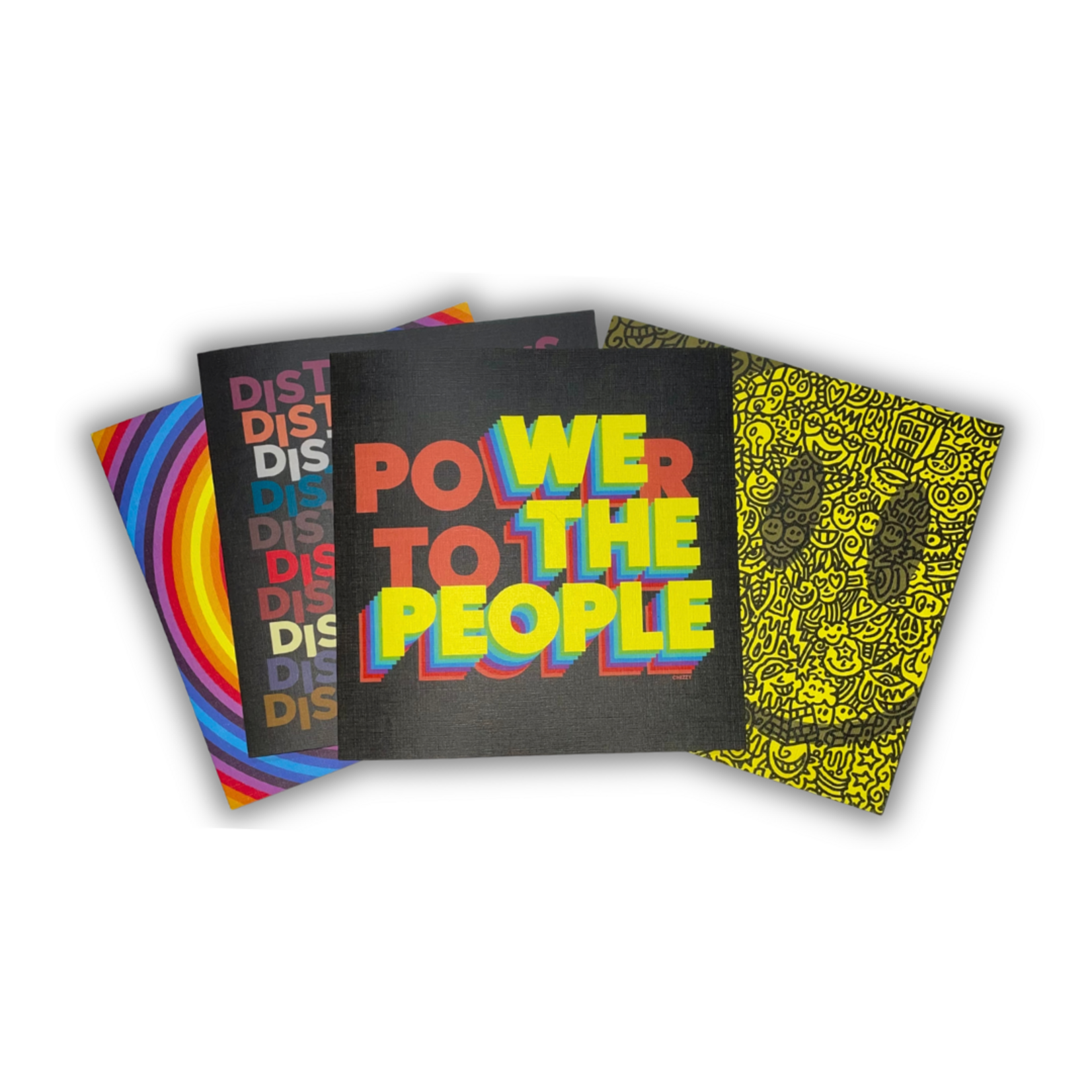 Chad Mize 4pk Greeting Cards by Chad Mize