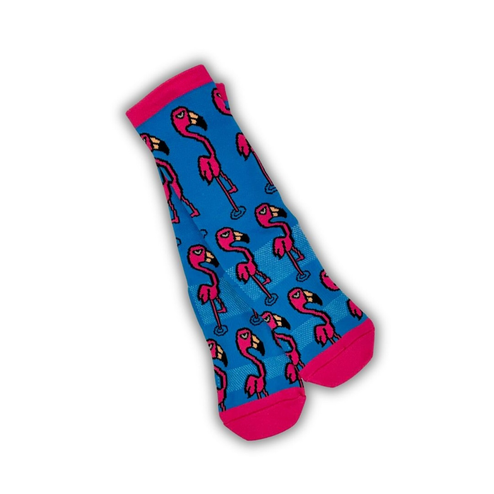 Chad Mize Flamingo Socks by Chad Mize