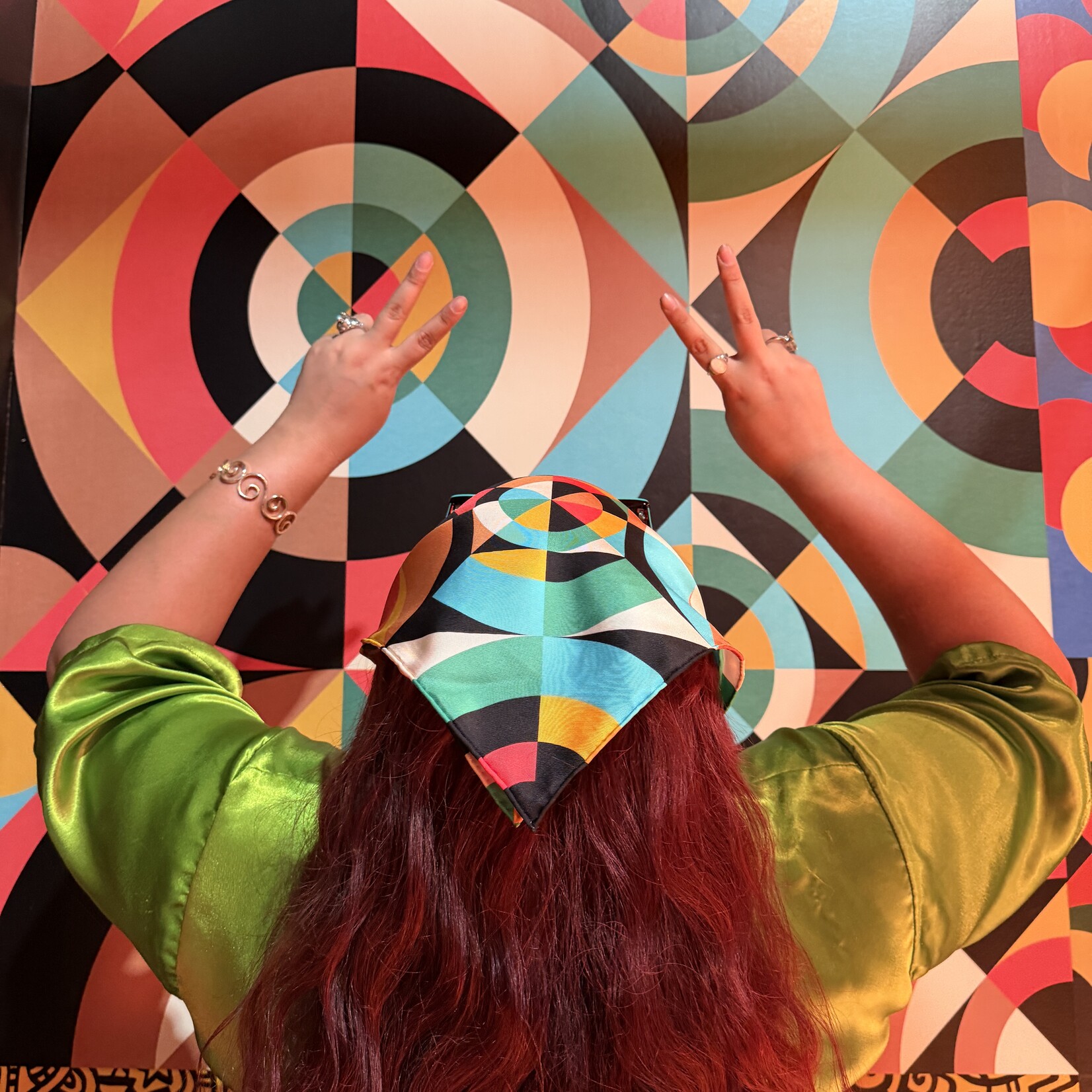 Chad Mize Abstract Bandana by Chad Mize