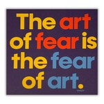 Chad Mize Chad Mize - Post Card - The Fear of Art Square