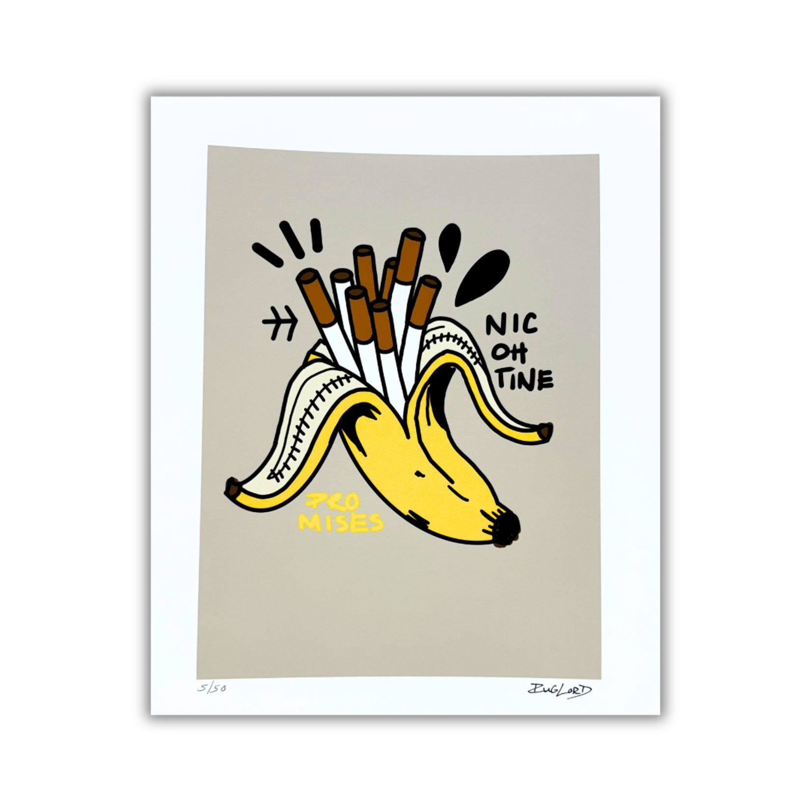 Rug Lord Fruit of the Habit Print by The Rug Lord