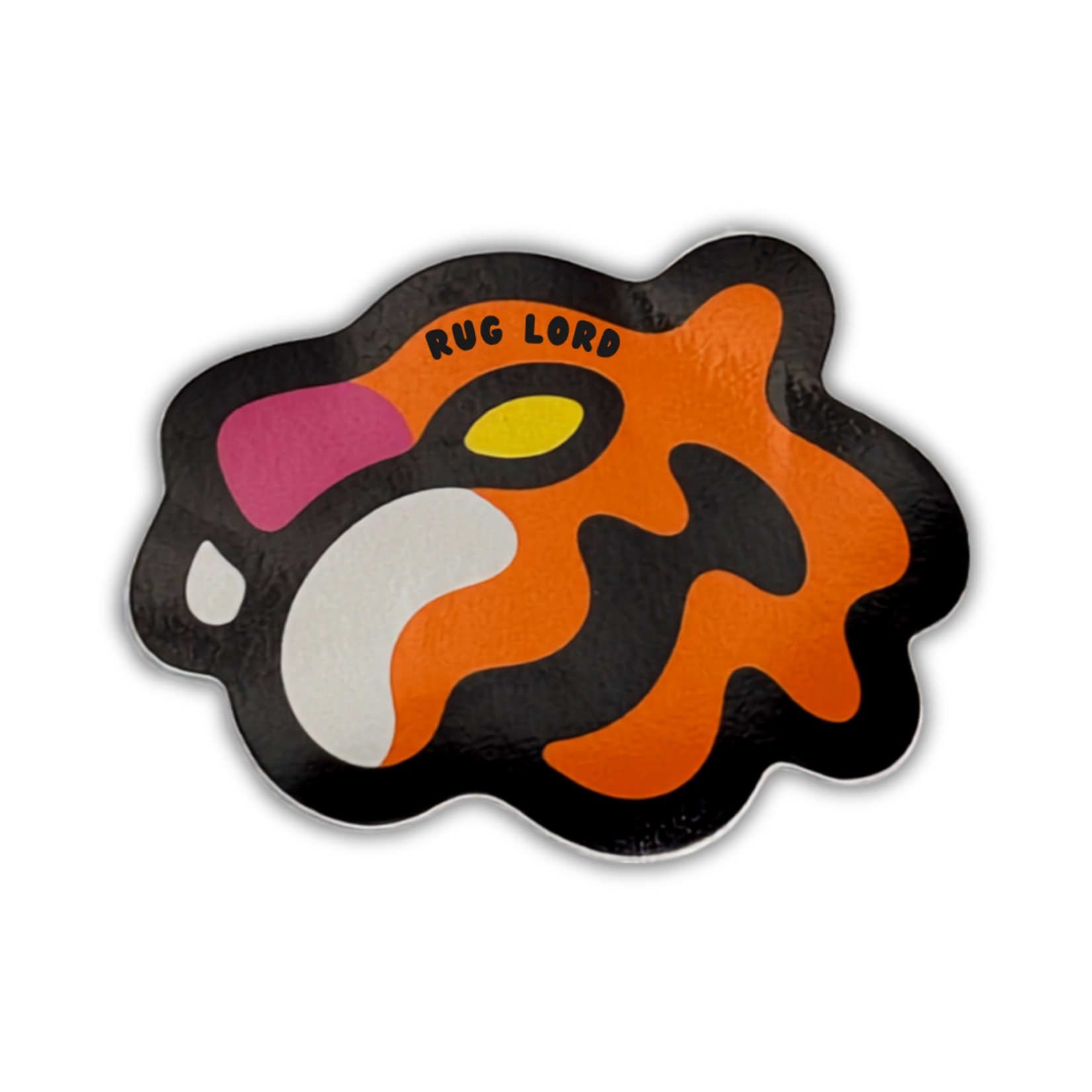 Rug Lord Tiger doodle Sticker by The Rug Lord