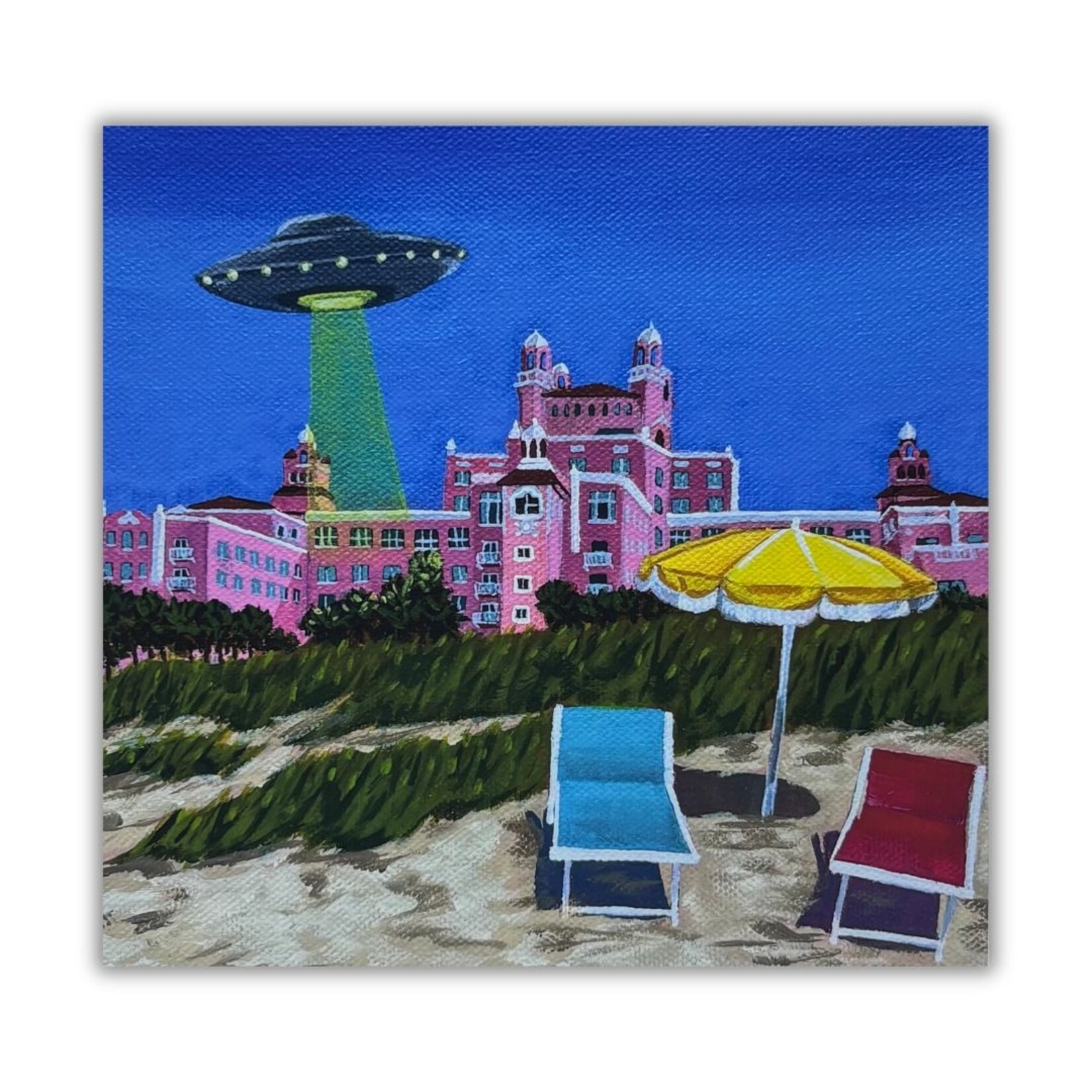 Kayla Heintz Kayla Heintz's "Don Cesar UFO" Sticker (3")