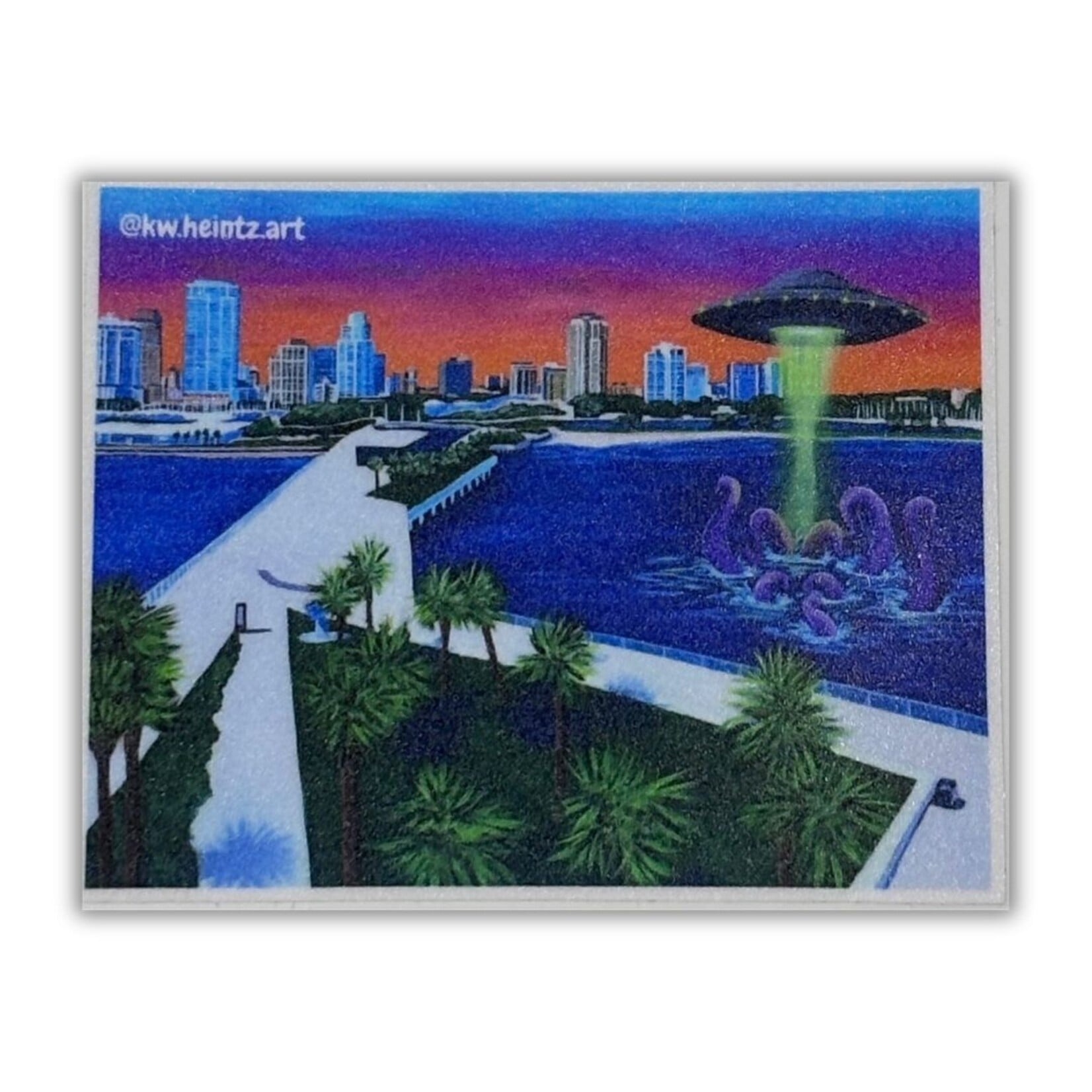 Kayla Heintz Kayla Heintz - Sticker - Kraken vs. Aliens