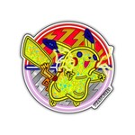 Tim Von Cloedt Tim Von Cloedt - Sticker - Pikachu