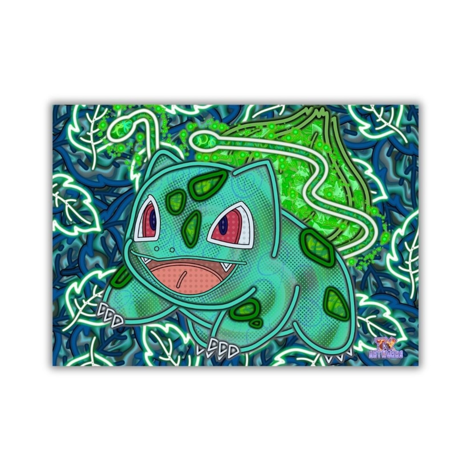 Tim Von Cloedt Tim Von Cloedt - Print - Bulbasaur 5x7inch