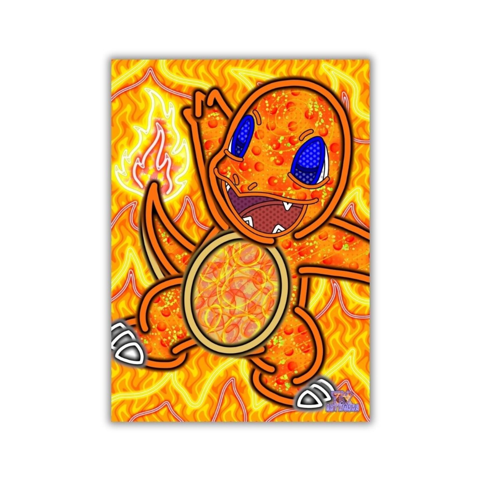 Tim Von Cloedt Tim Von Cloedt - Print - Charmander 5x7inch