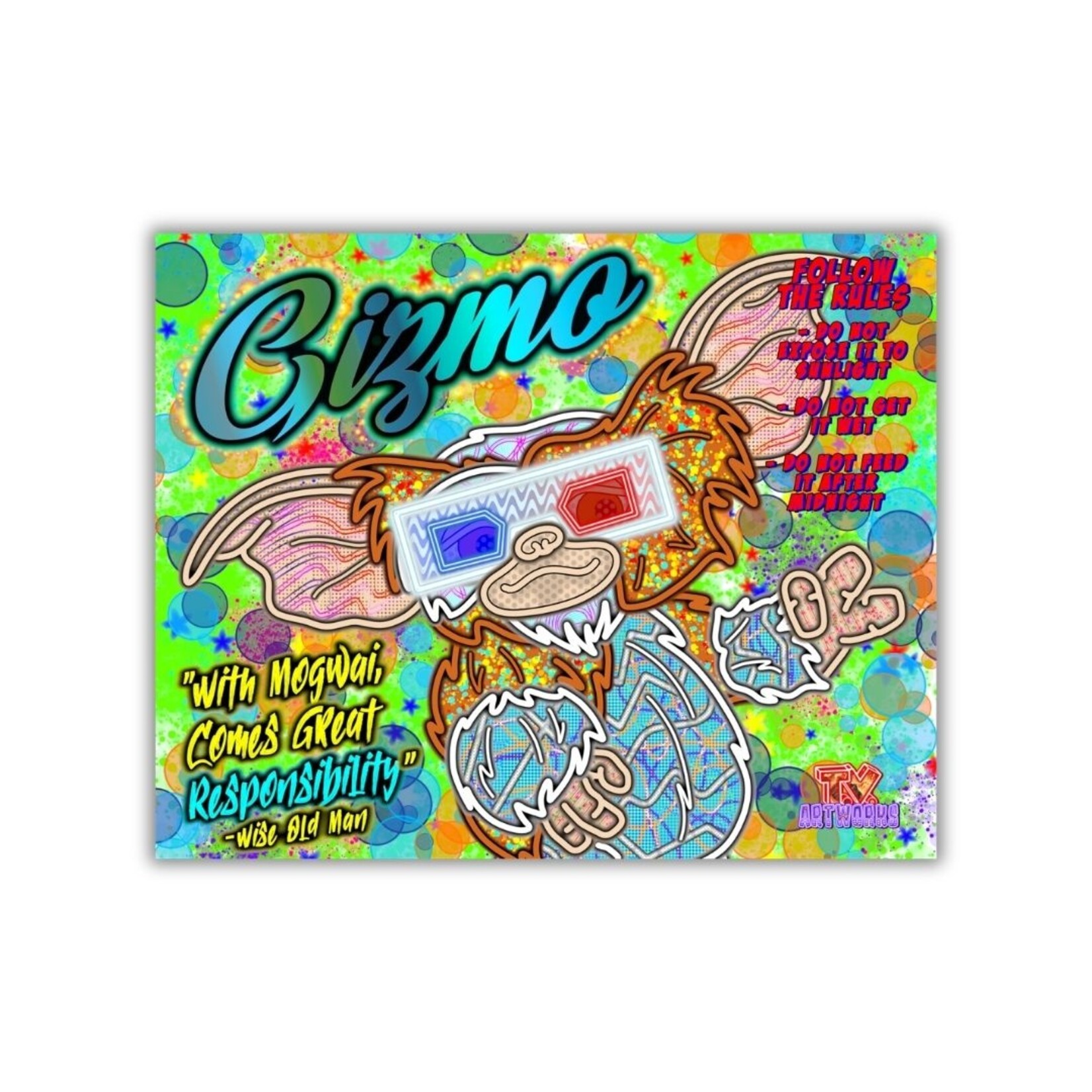 Tim Von Cloedt Tim Von Cloedt - Print - Gizmo 8x10inch
