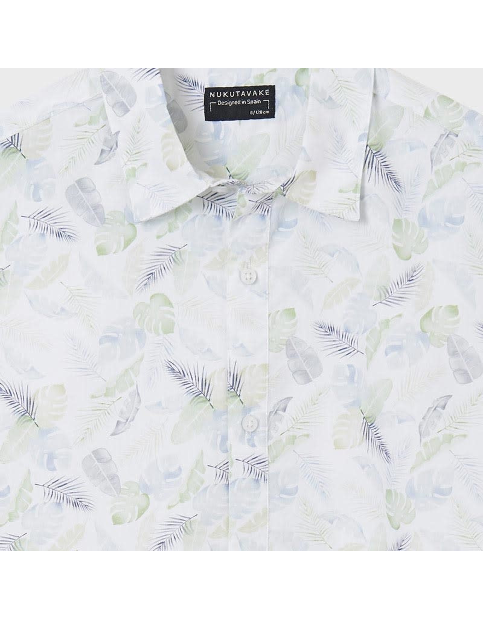 Mayoral Short Sleeve Button Shirt (size 8)
