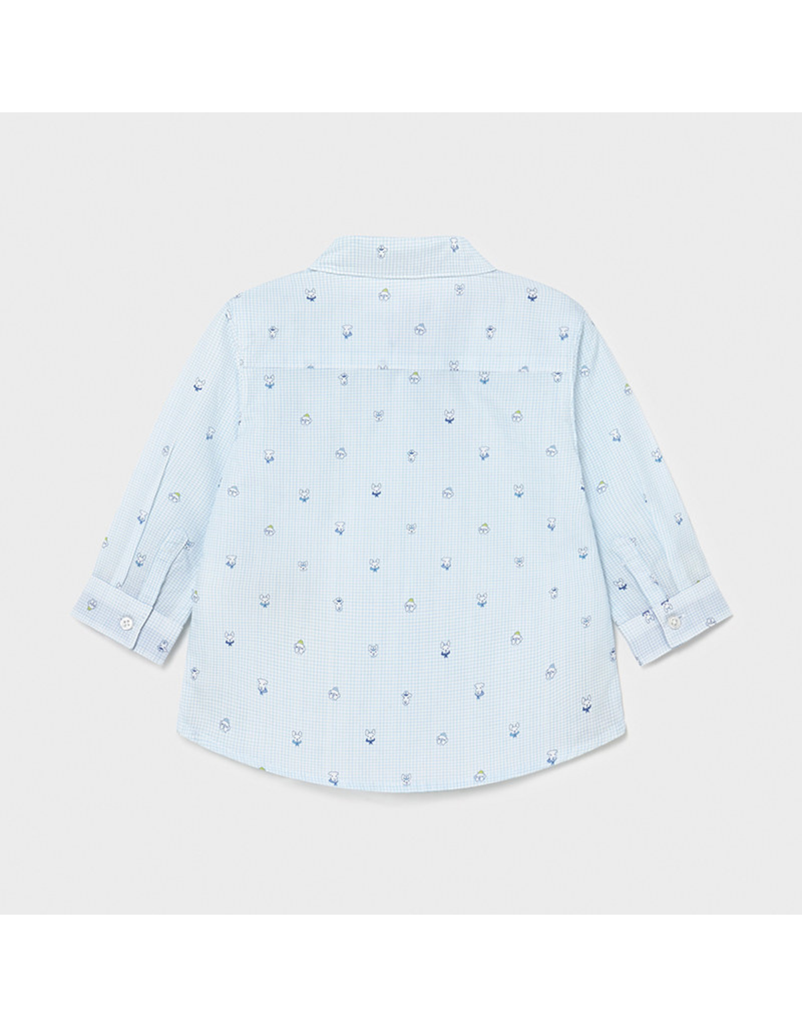 Mayoral Long Sleeve Button Up Shirt