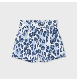 Mayoral High Rise Animal Print Shorts