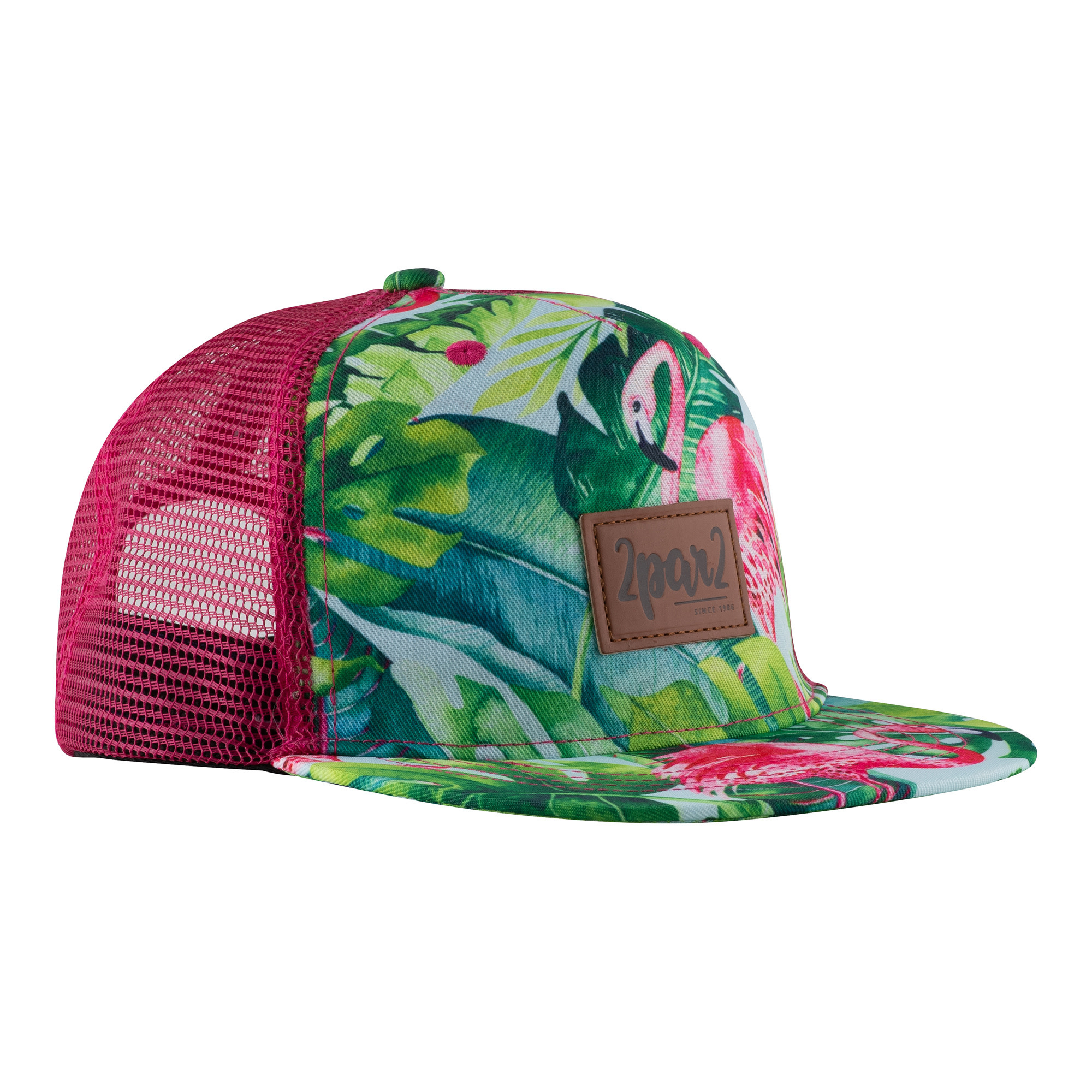 Printed Cap - Pink Flamingo - Baby Baby Inc
